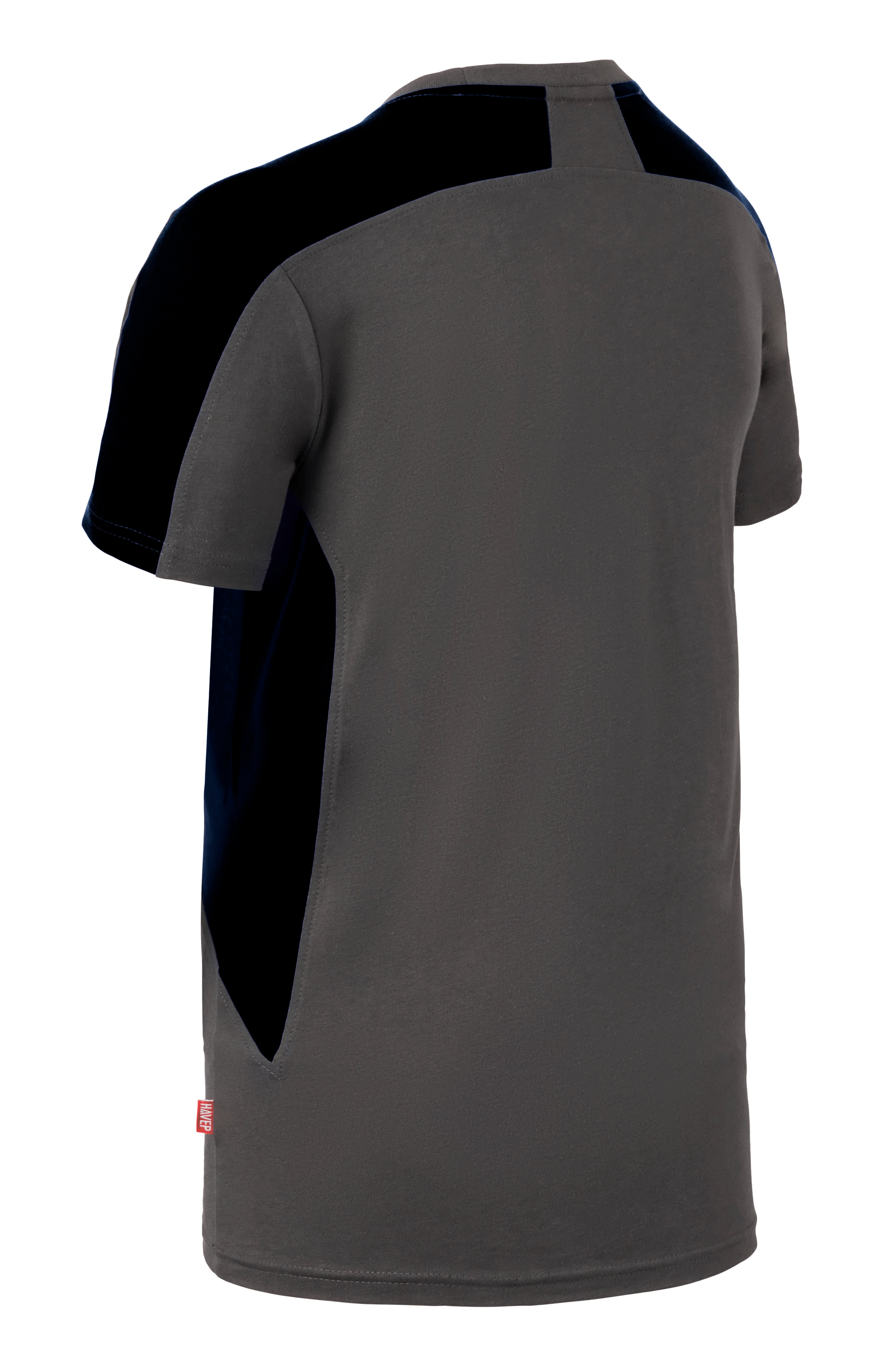 T-Shirt HAVEP® Bicolor - charcoal/black