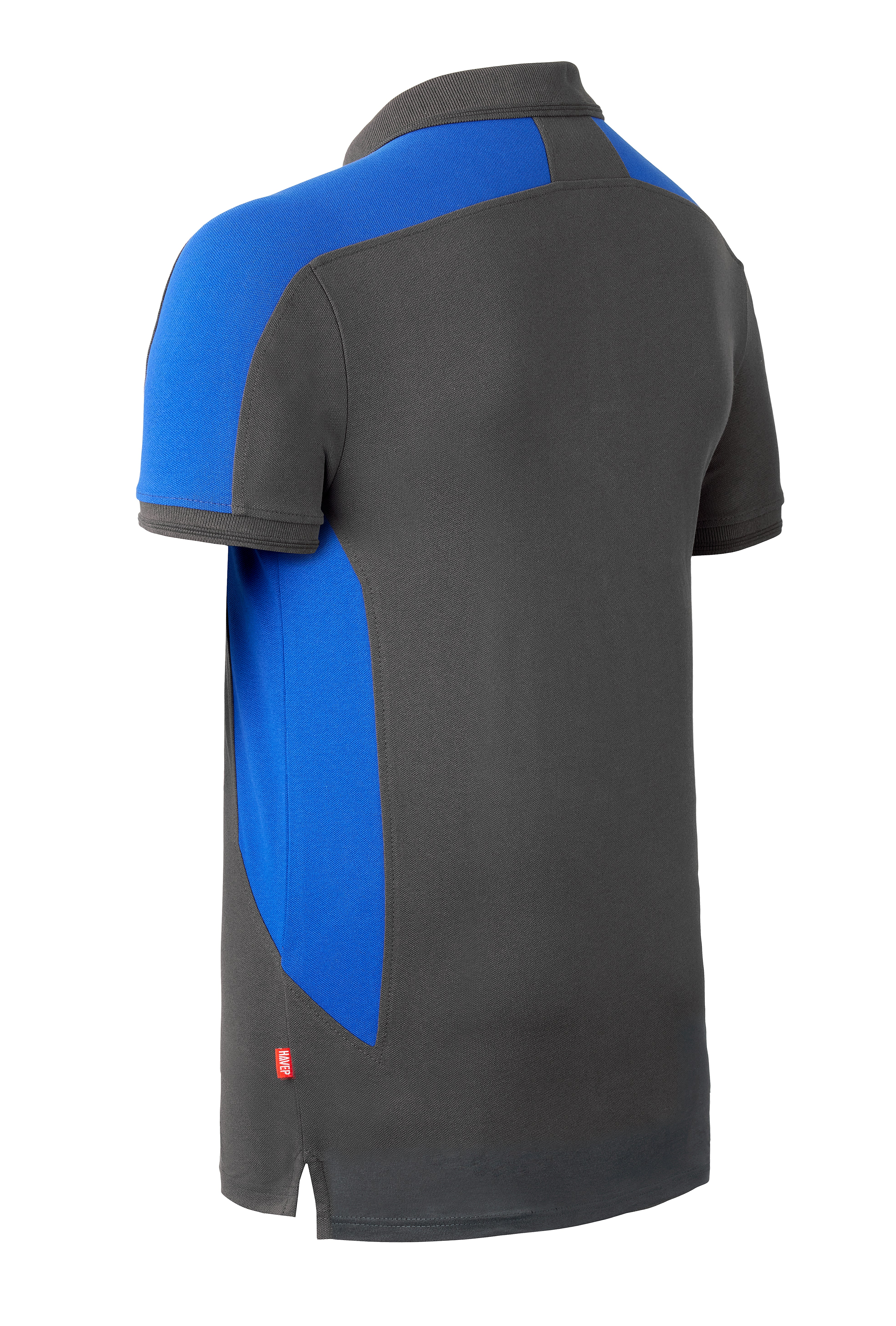 Polo HAVEP® Bicolor - charcoal/cornblue