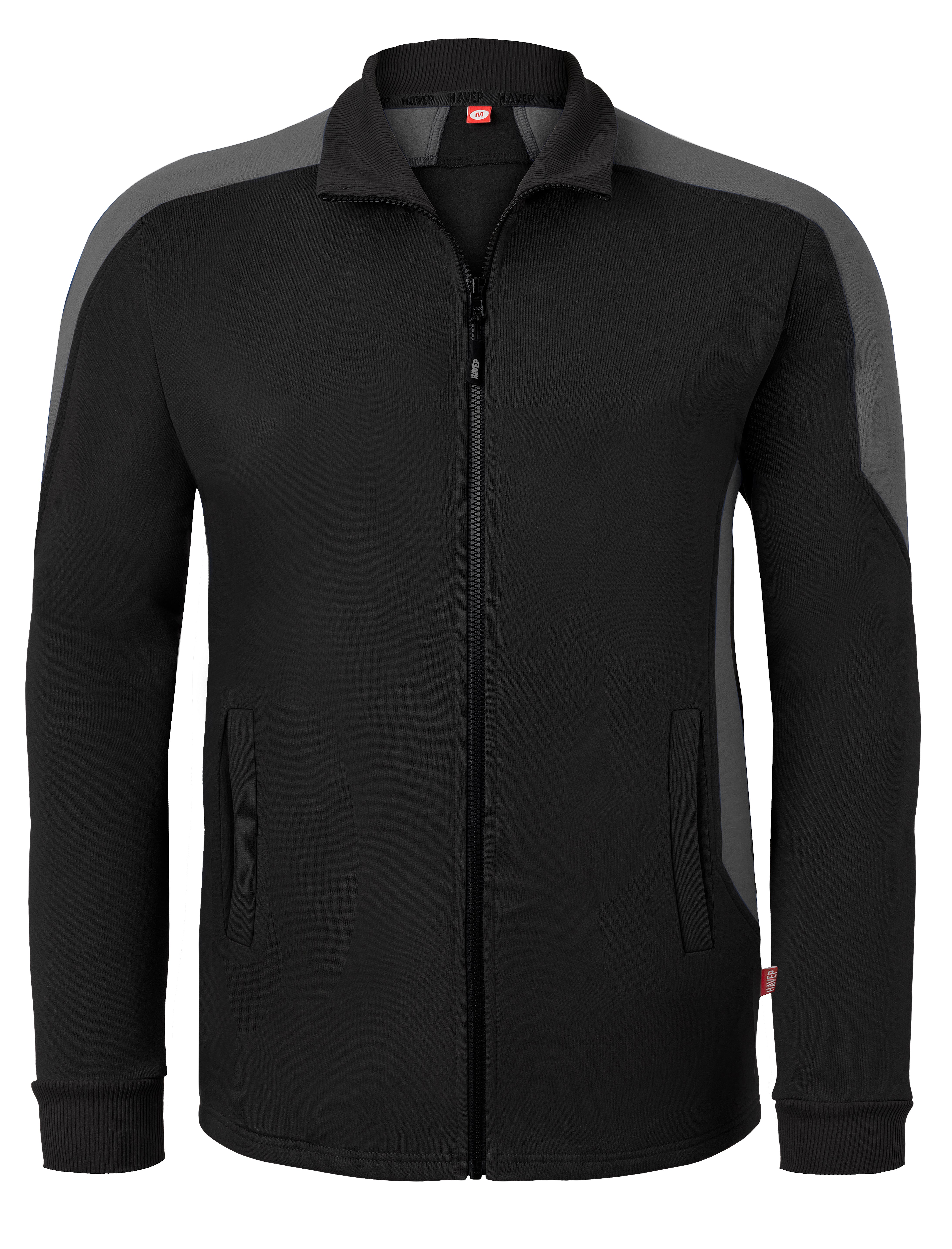 Zip Vest HAVEP® Bicolor - black/charcoal
