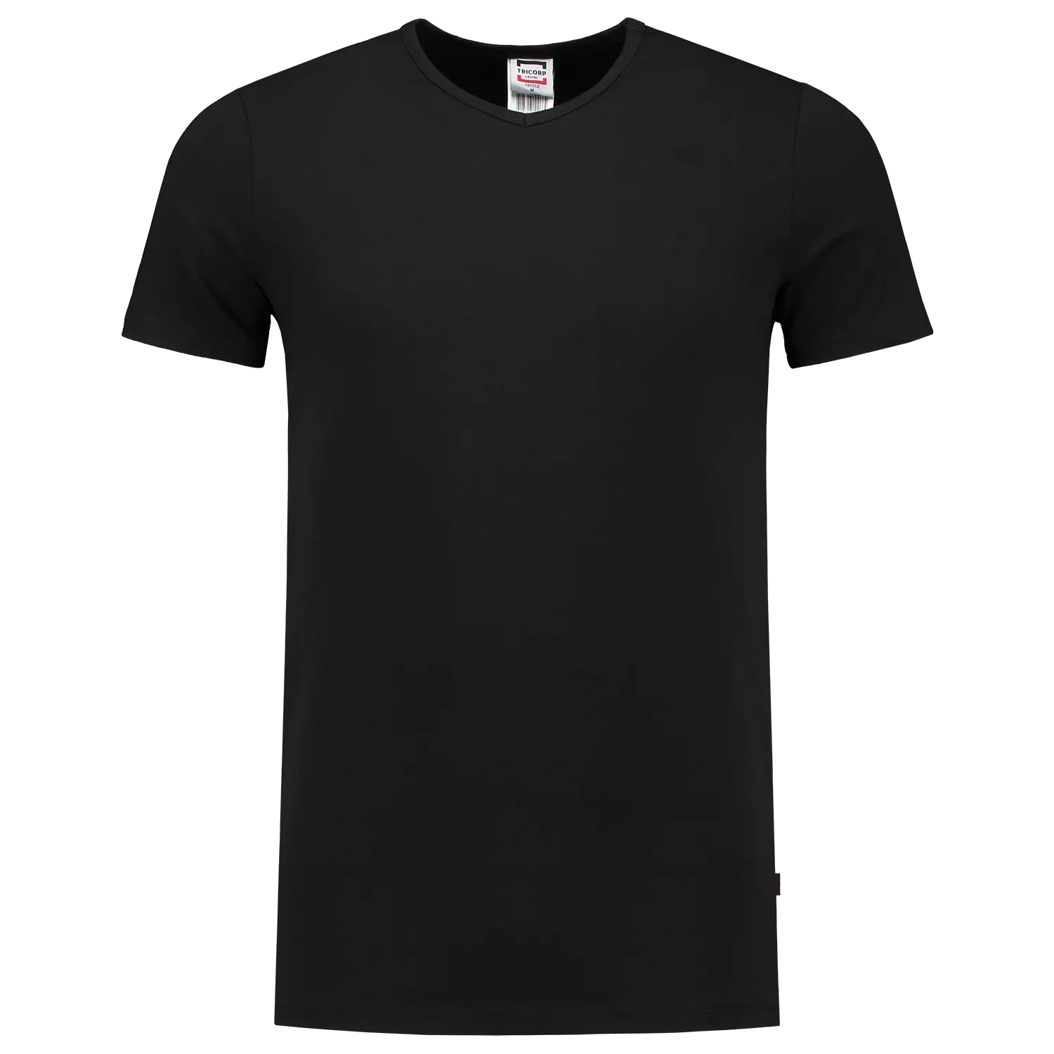 T-shirt Elastane Fitted V Neck Tricorp