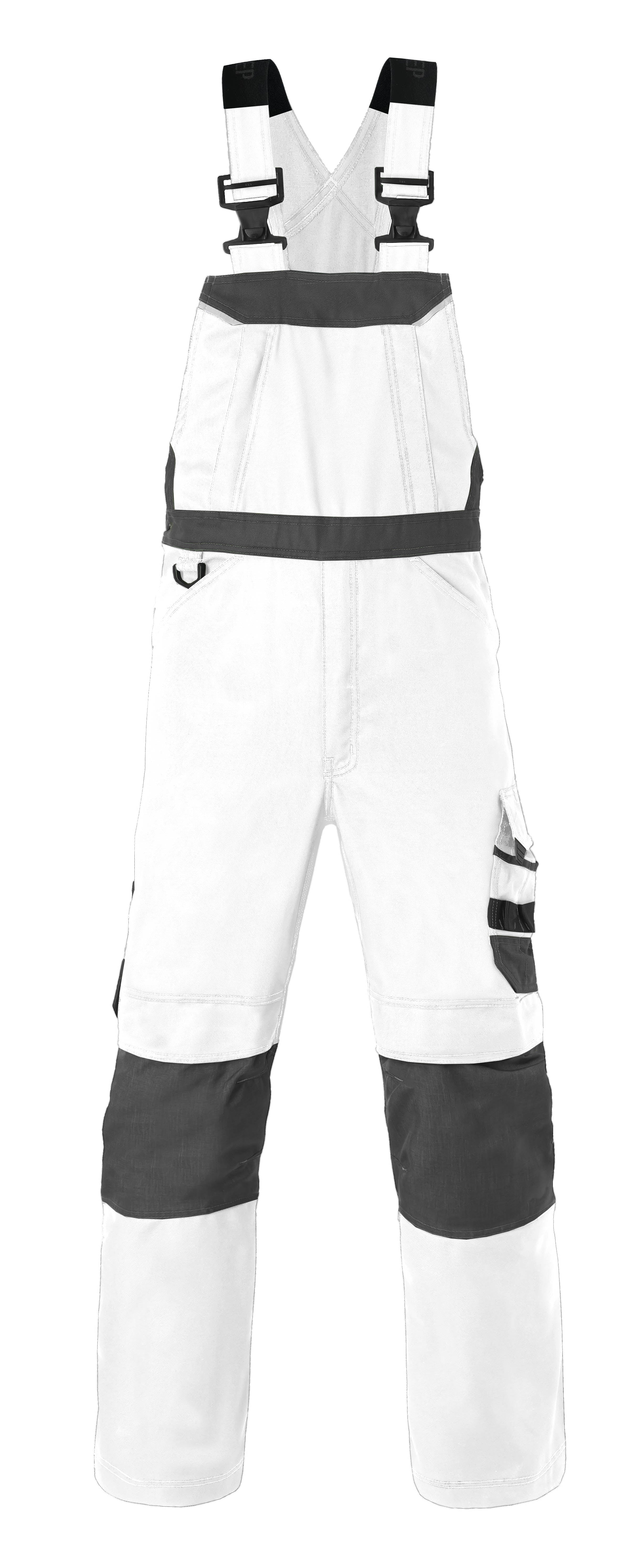 Bib & Brace HAVEP® Attitude - white/charcoal