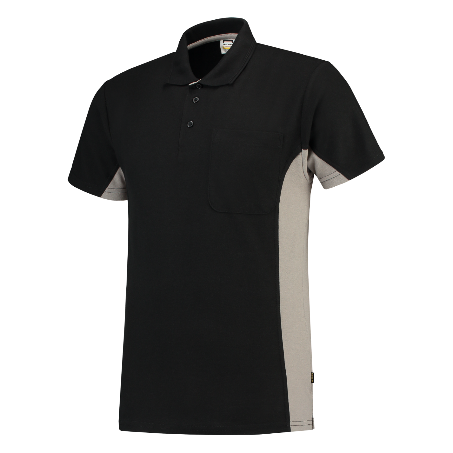 Polo Shirt Bicolor Chest Pocket