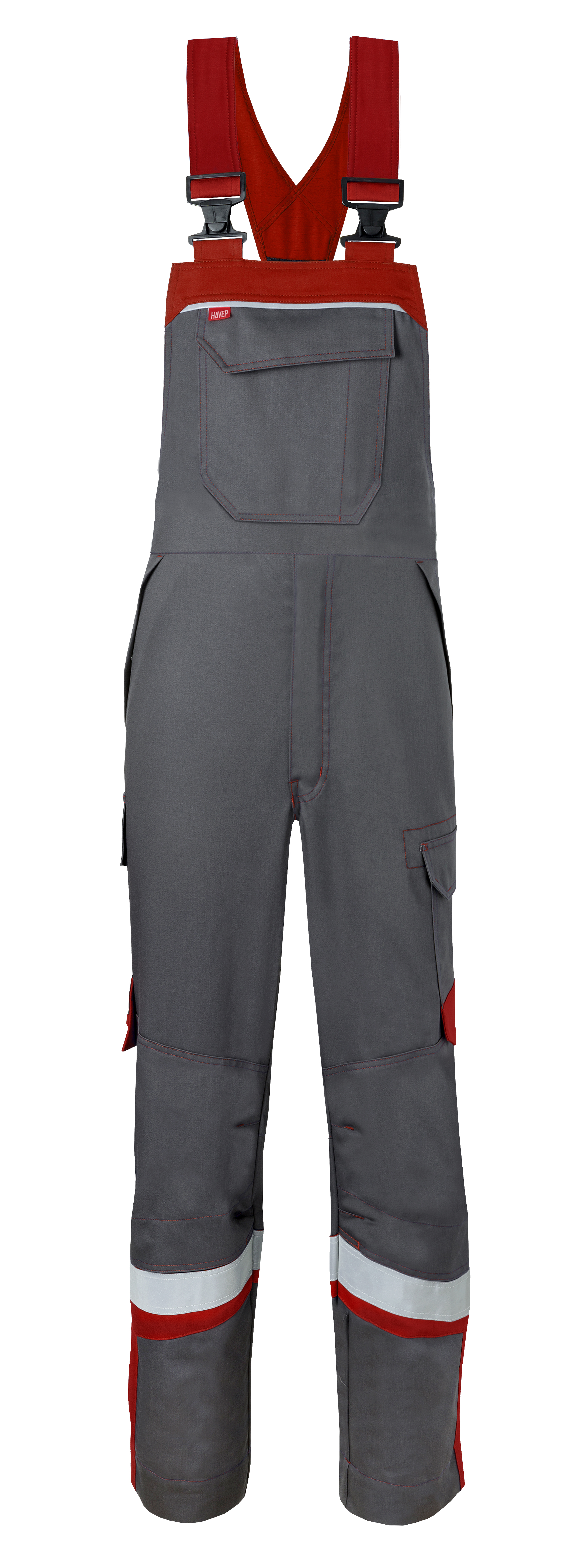 Bib & Brace HAVEP® 5-Safety Image+ - charcoal/red