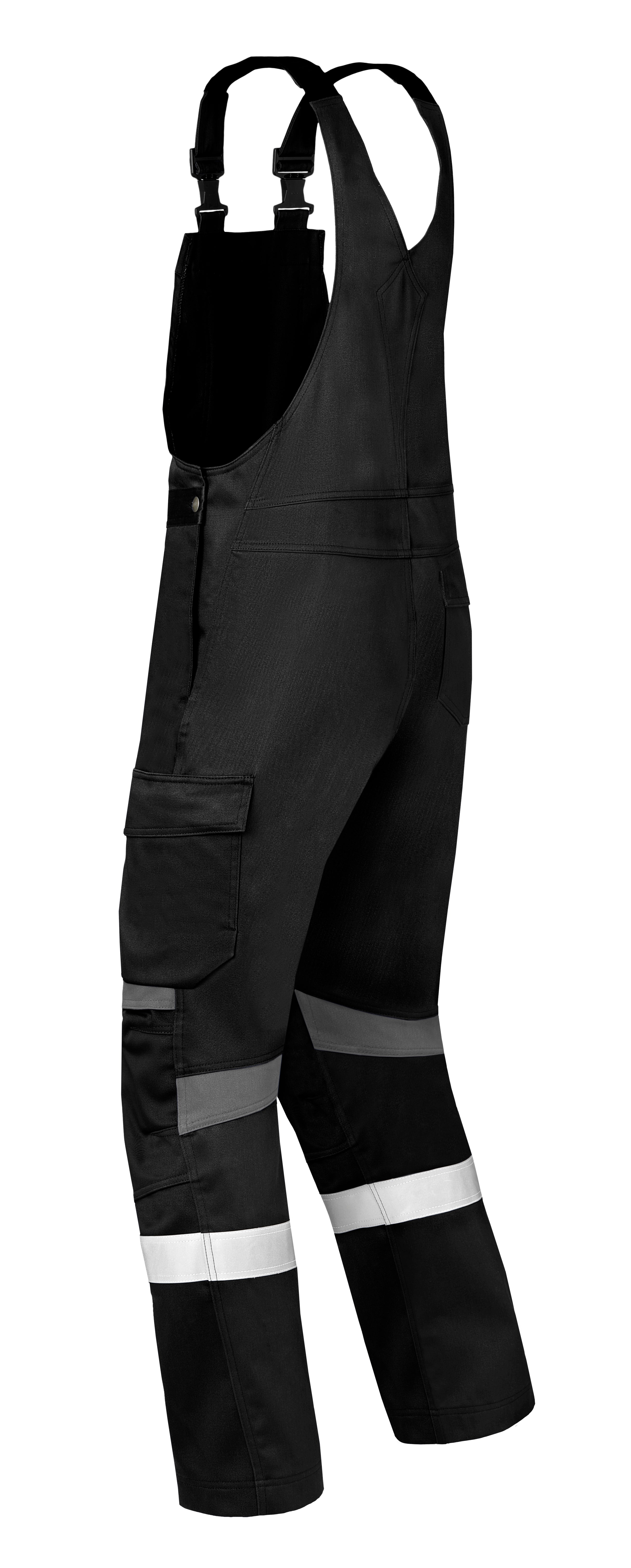 Bib & Brace HAVEP® Force+ - black/charcoal