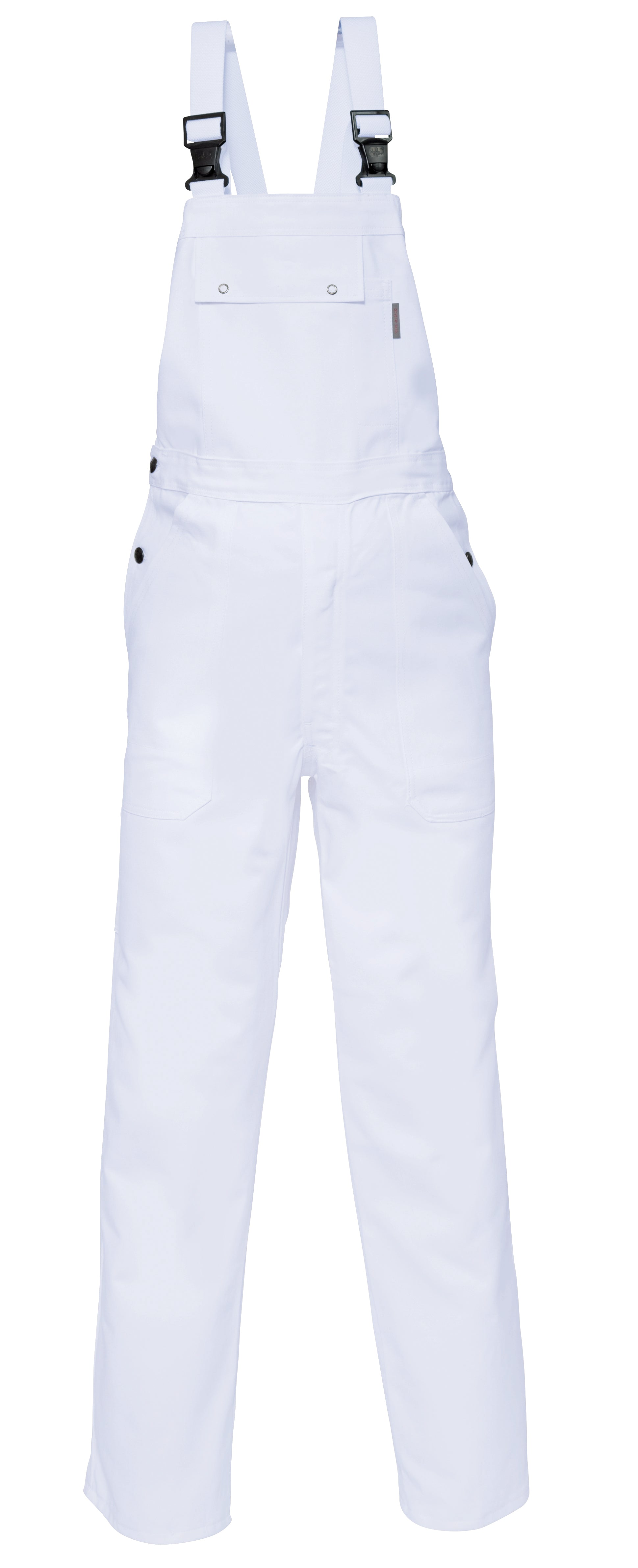 Bib & Brace Kneepocket HAVEP® Basic - white