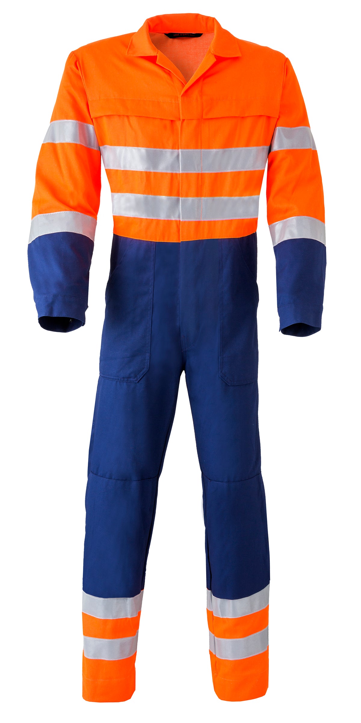 Coverall HAVEP® High Visibility - navy/high vis orange