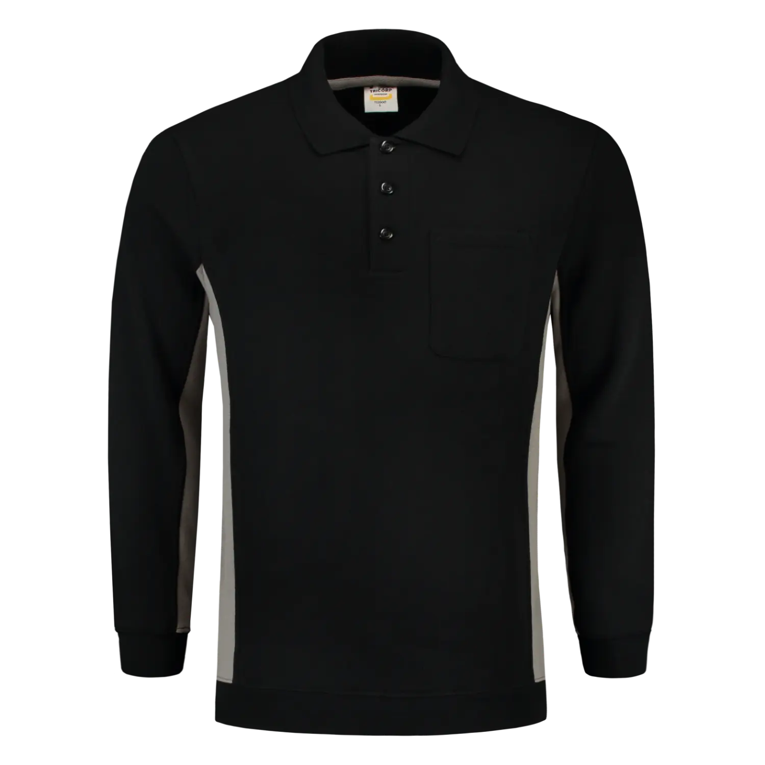 Polo Sweater Bicolor Chest Pocket Tricorp