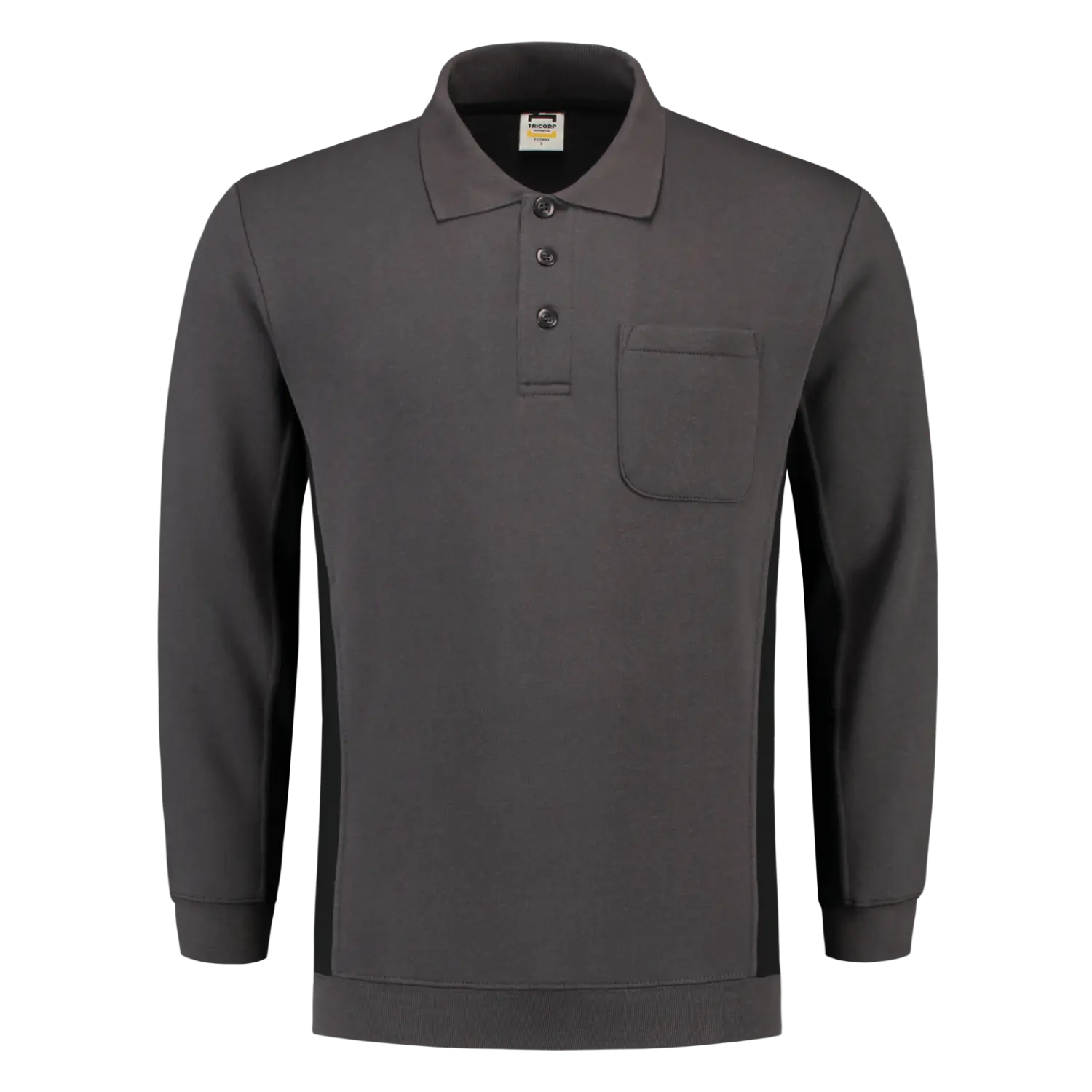 Polo Sweater Bicolor Chest Pocket Tricorp