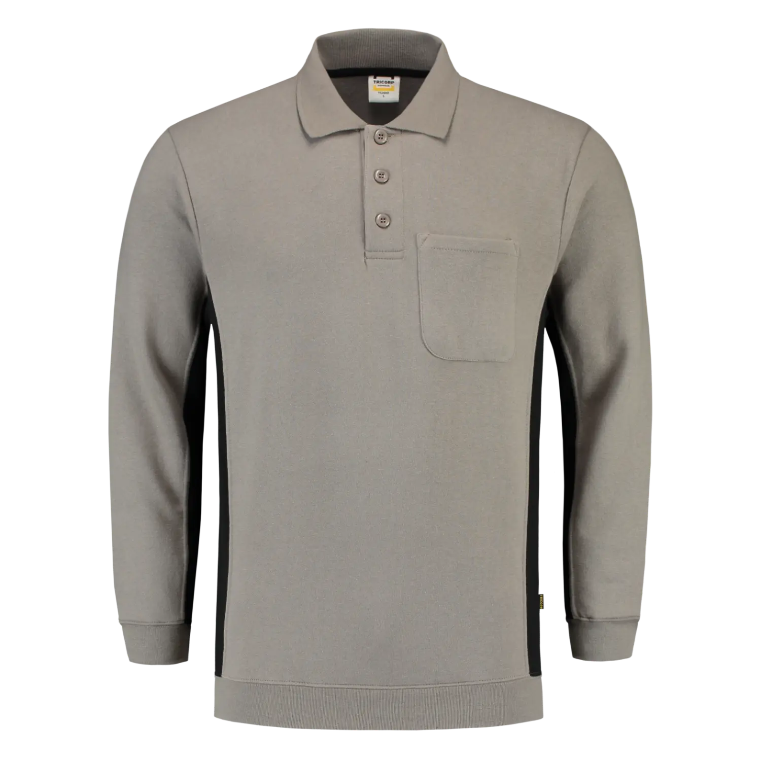 Polo Sweater Bicolor Chest Pocket Tricorp
