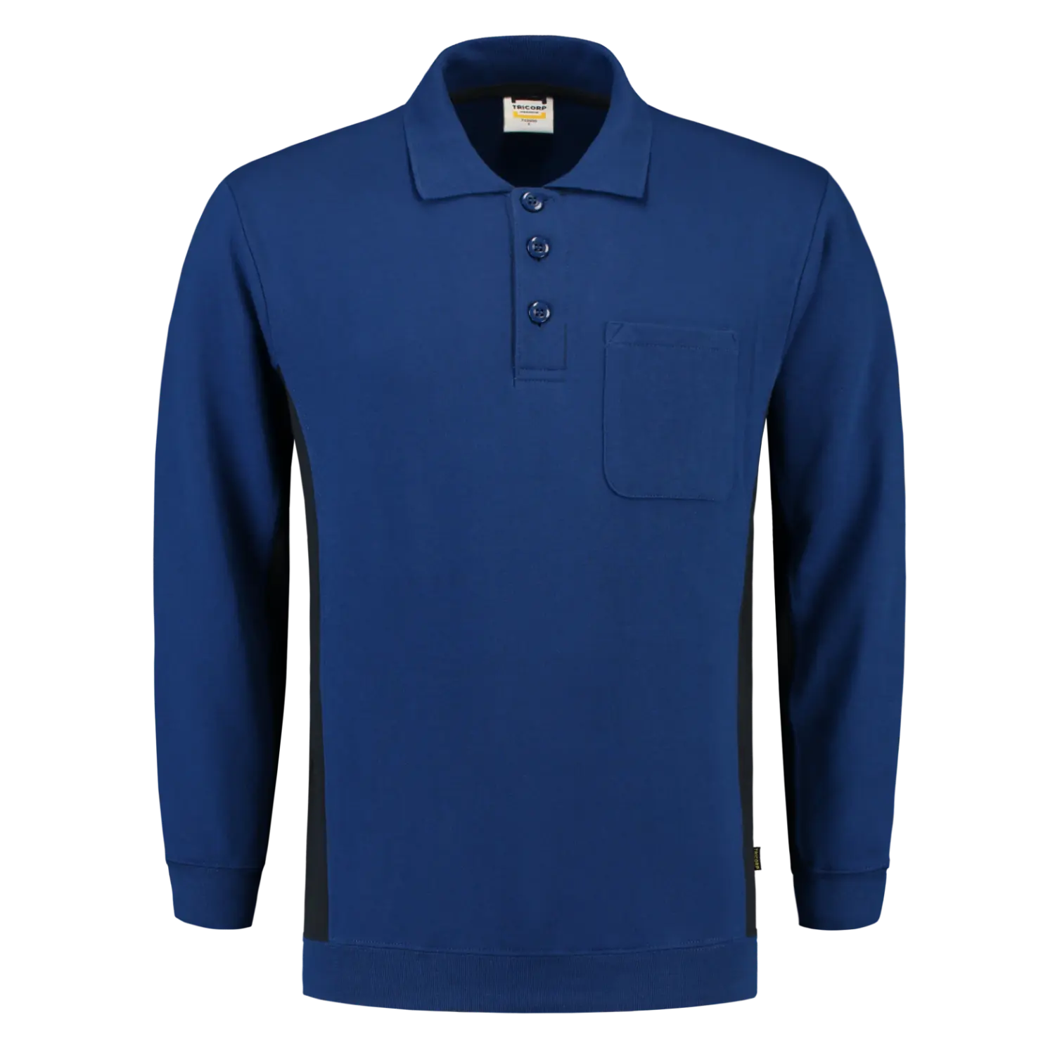 Polo Sweater Bicolor Chest Pocket Tricorp