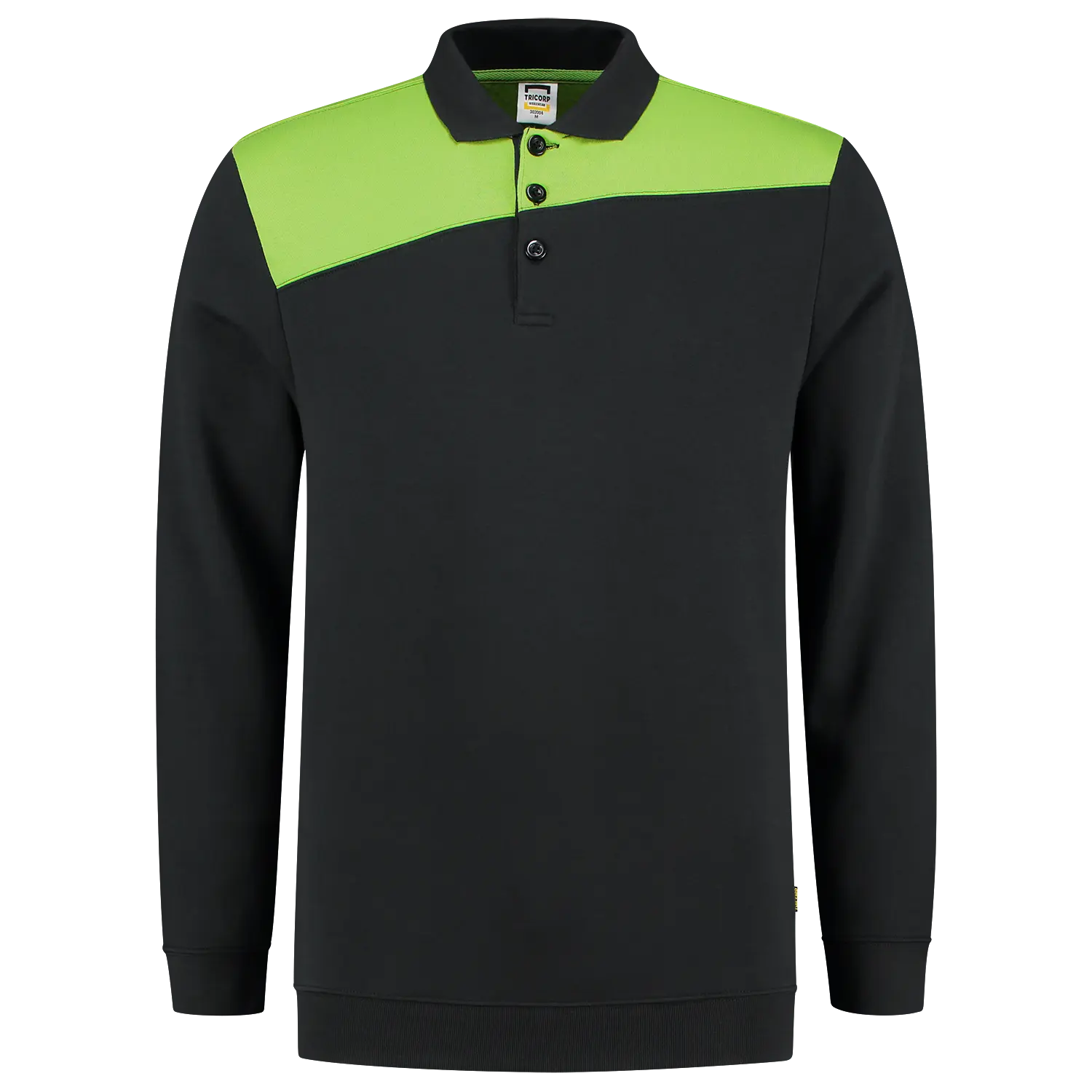 Polo Sweater Bicolor Seams Tricorp