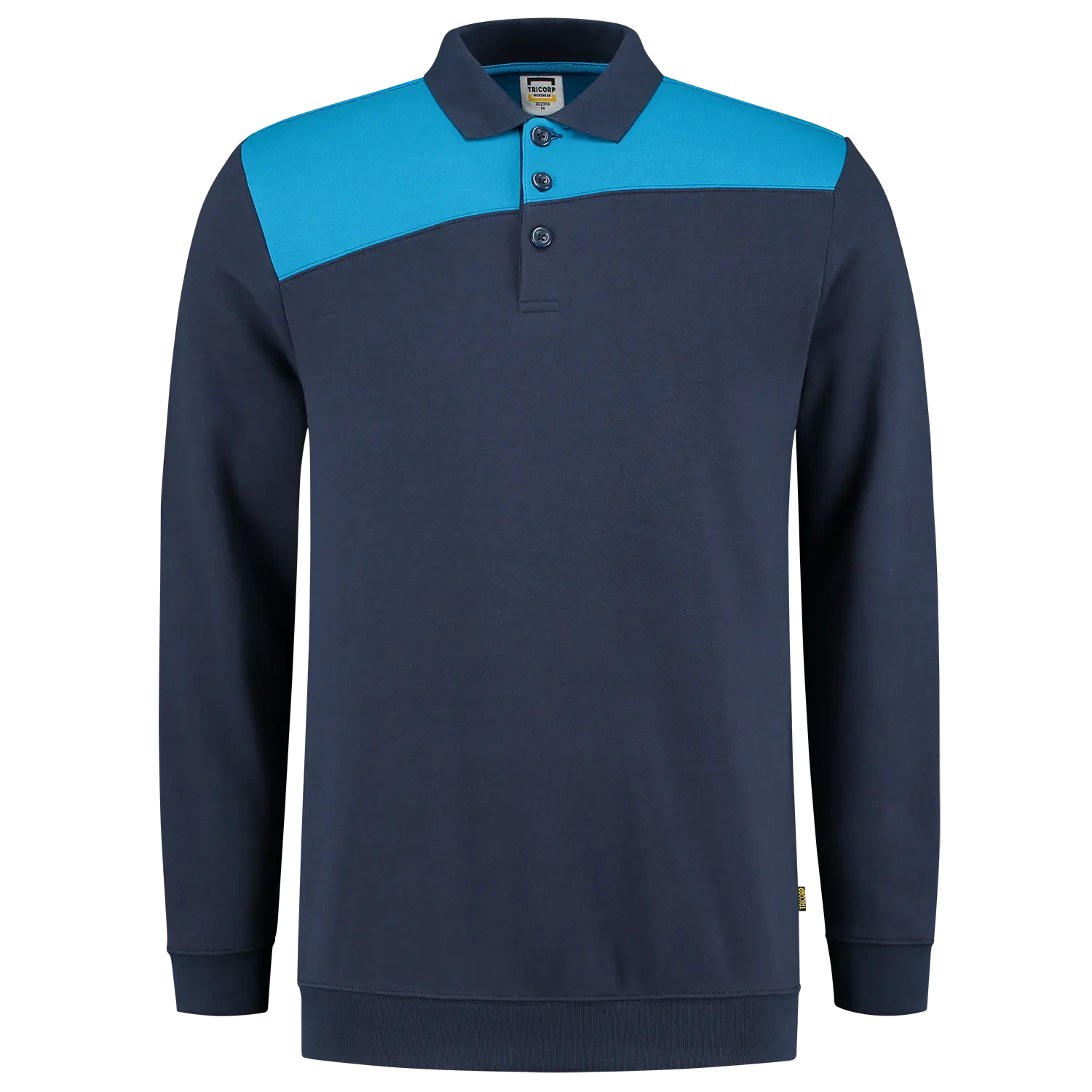Polo Sweater Bicolor Seams Tricorp