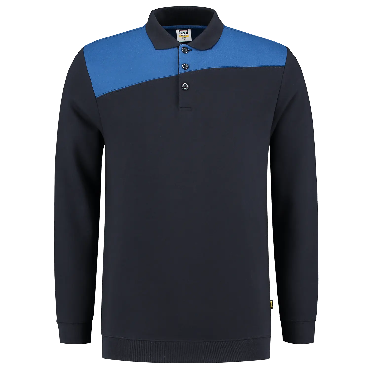 Polo Sweater Bicolor Seams Tricorp