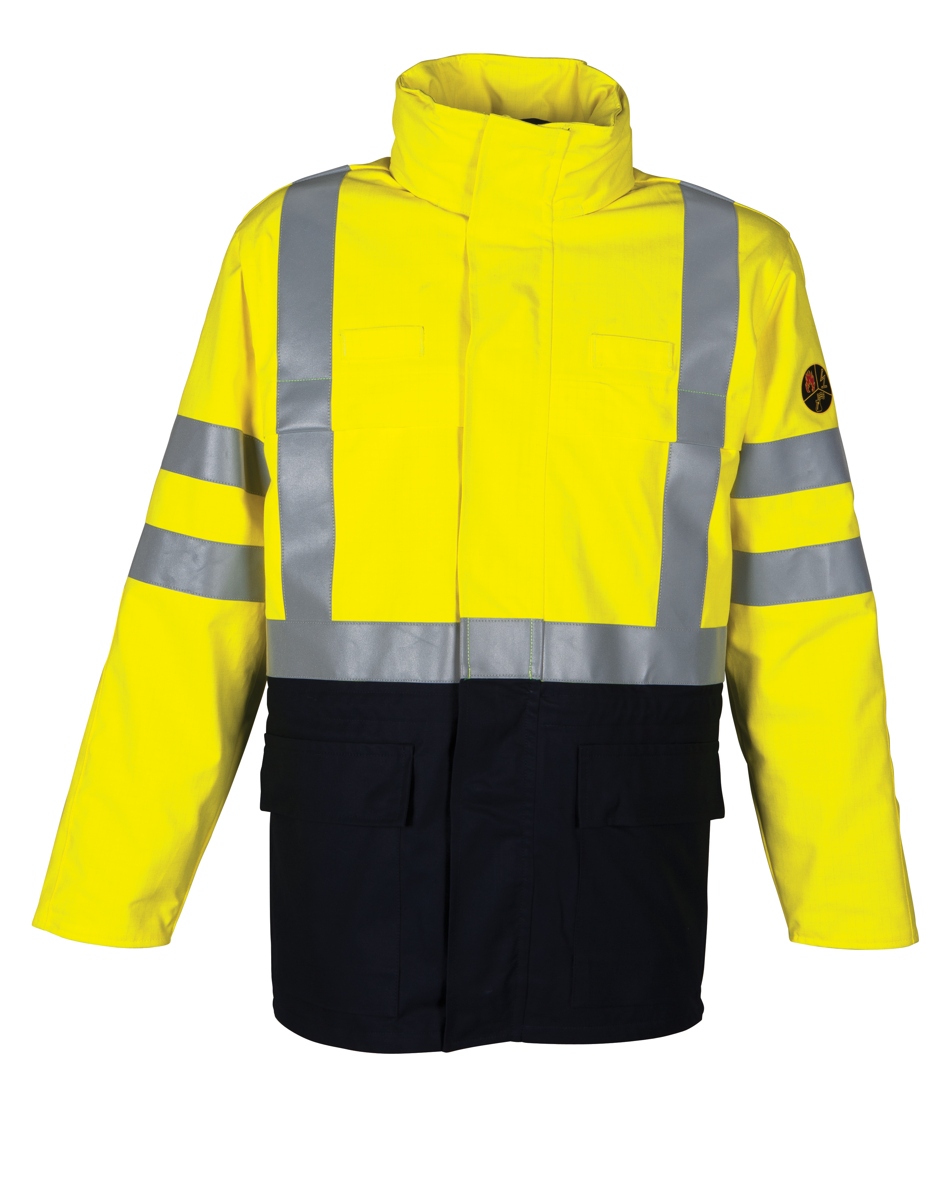 Parka HAVEP® Multi Protector - navy/high vis yellow