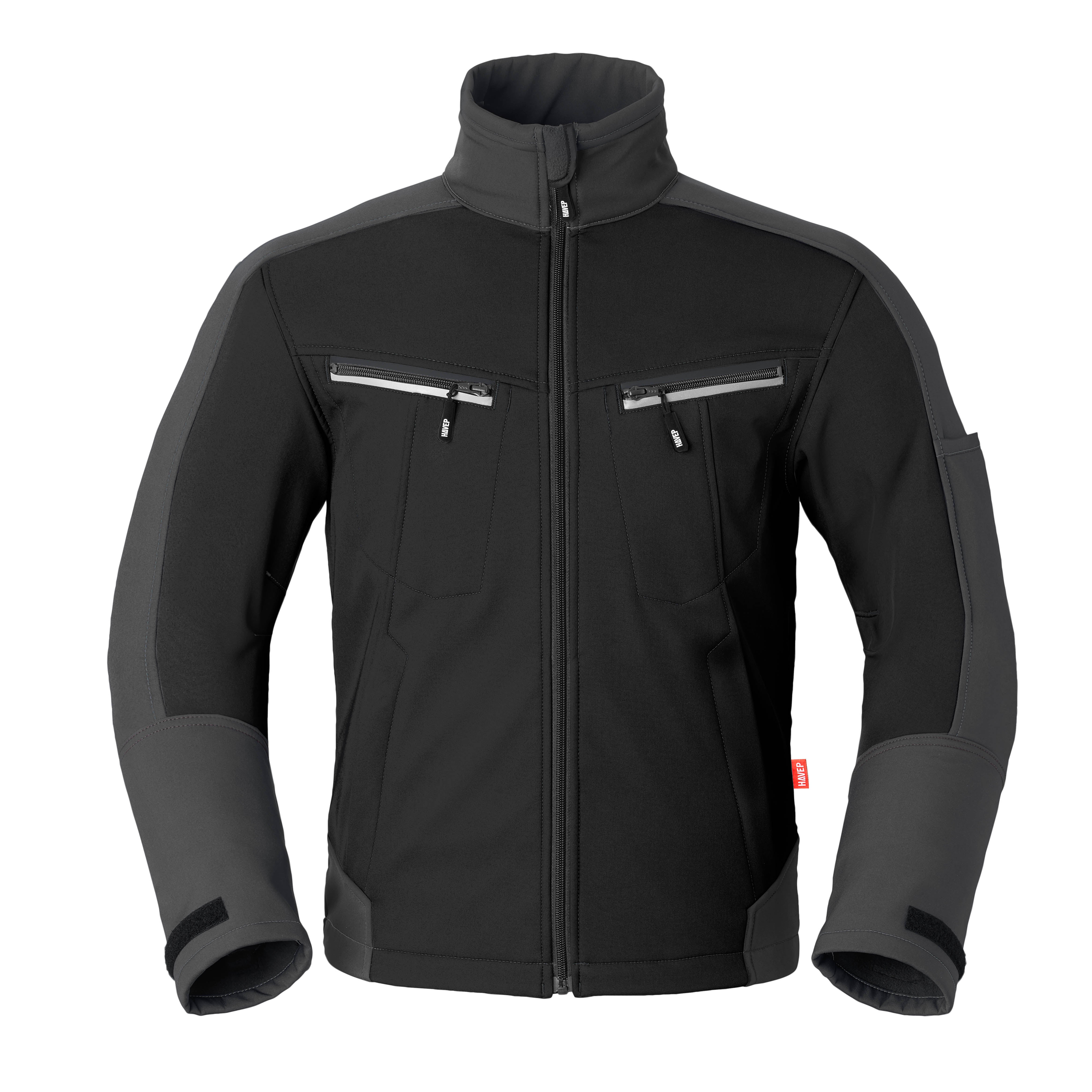 Softshell Jacket HAVEP® Attitude - black/charcoal
