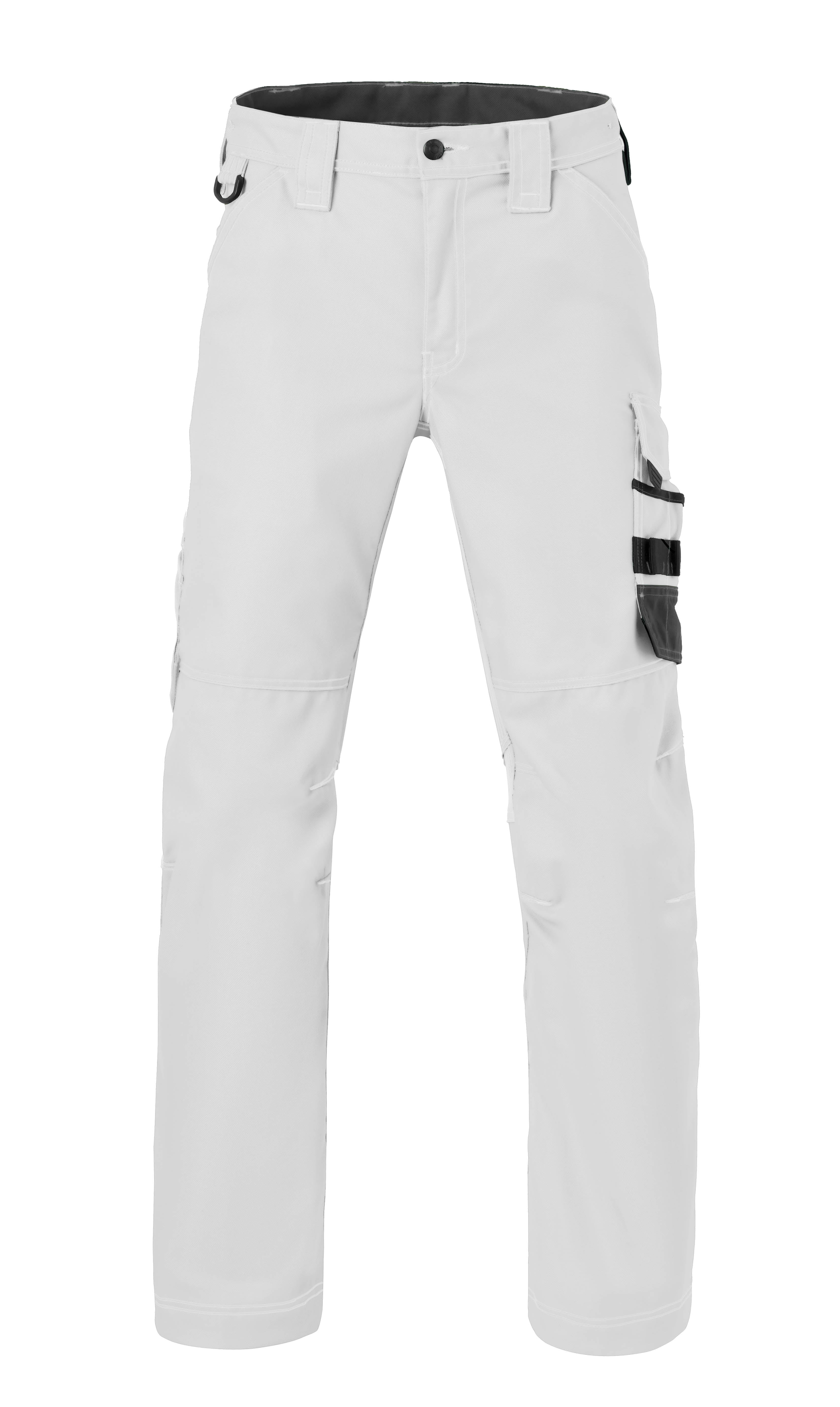 Work Trousers HAVEP® Attitude - white/charcoal