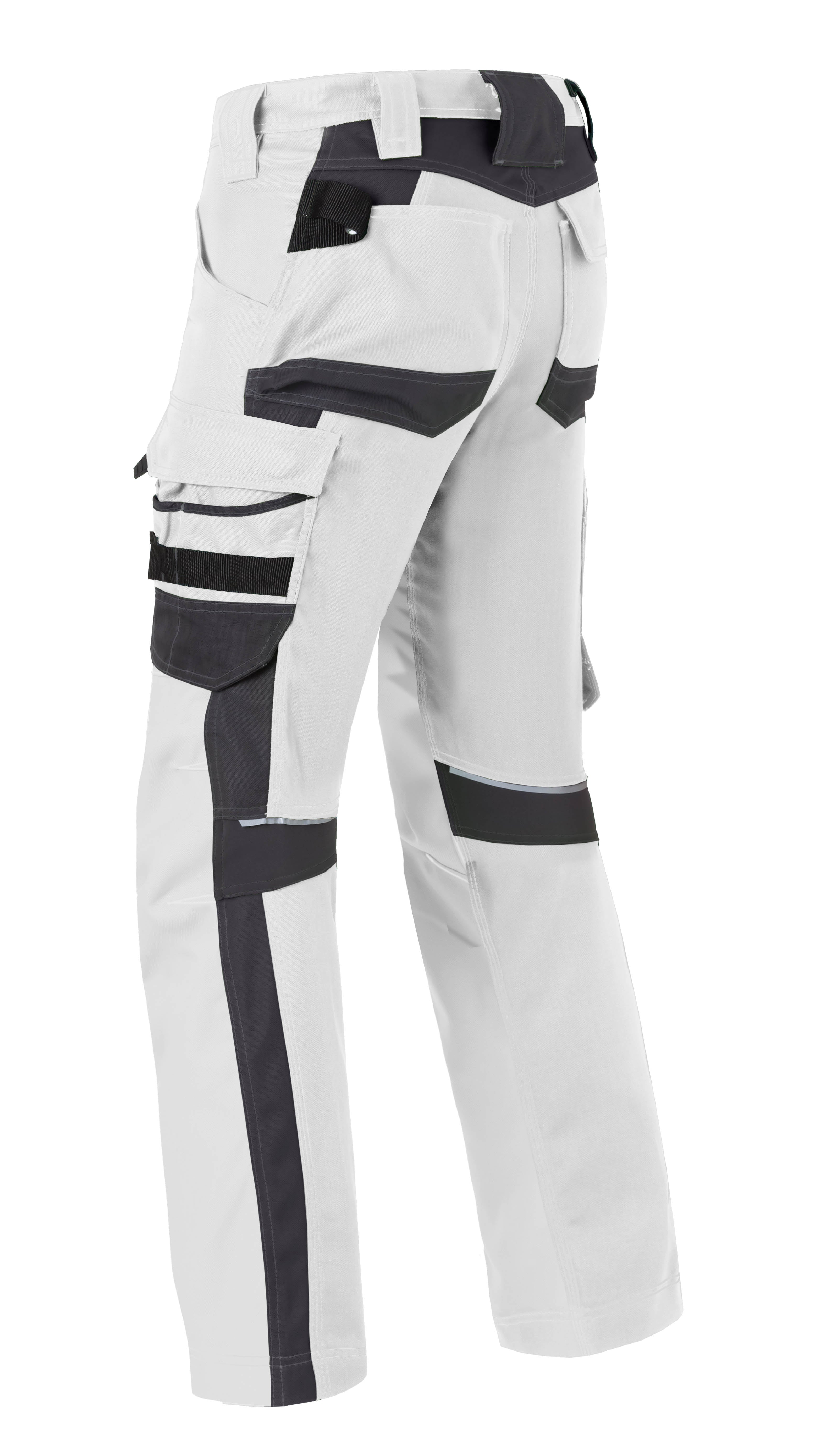 Work Trousers HAVEP® Attitude - white/charcoal