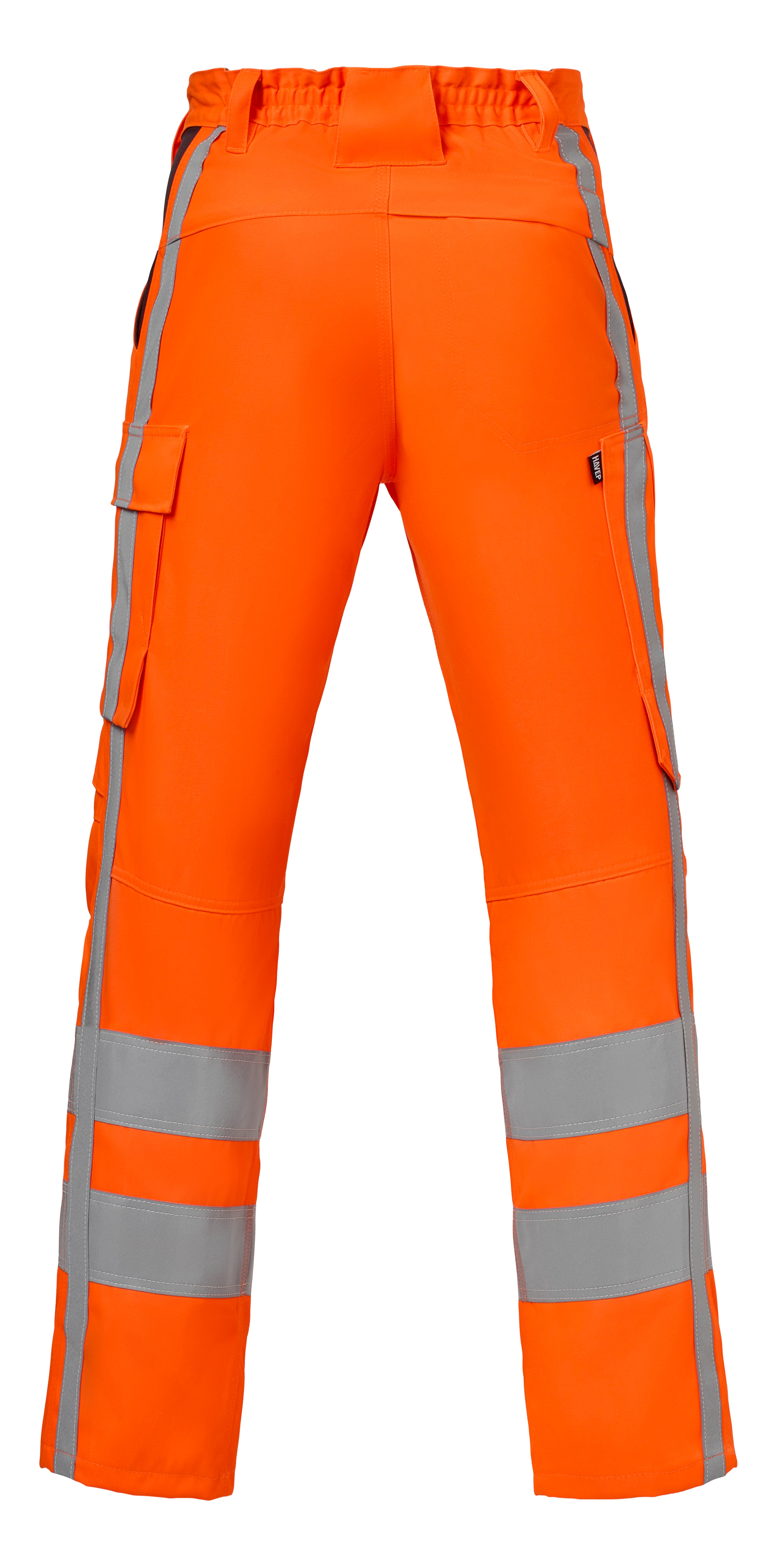 <p>Work Trousers Kneepocket HAVEP® RWS+</p> - high vis orange/charcoal