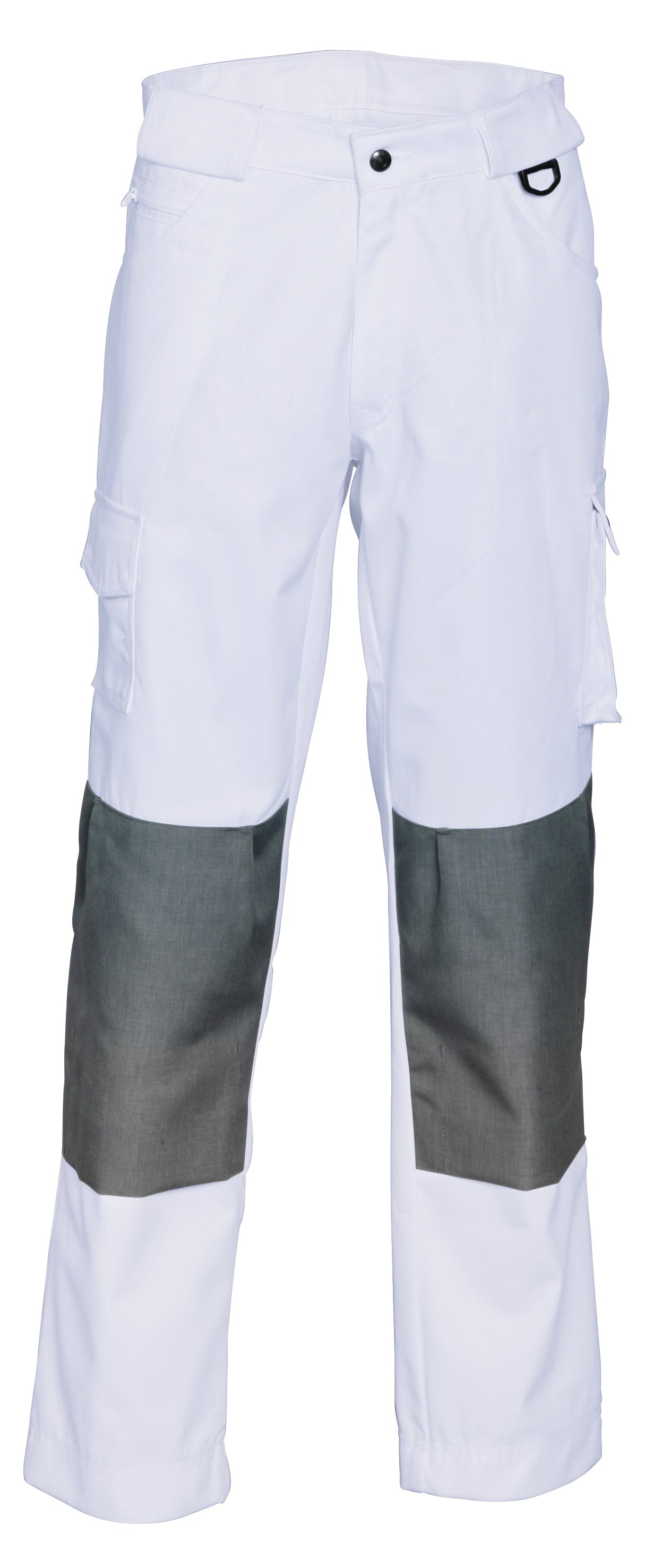 Work Trousers Kneepocket HAVEP® Basic - white/grey