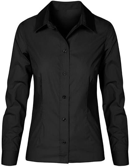 Women´s Poplin Shirt Long Sleeve L-Shop
