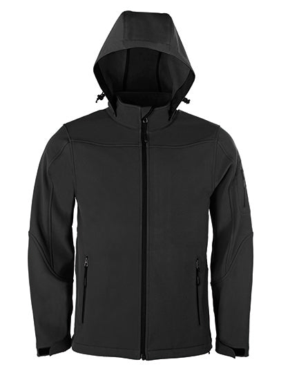 Men´s Hooded Soft-Shell Jacket L-Shop