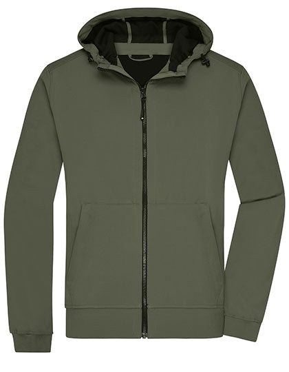 Men´s Hooded Softshell Jacket L-Shop