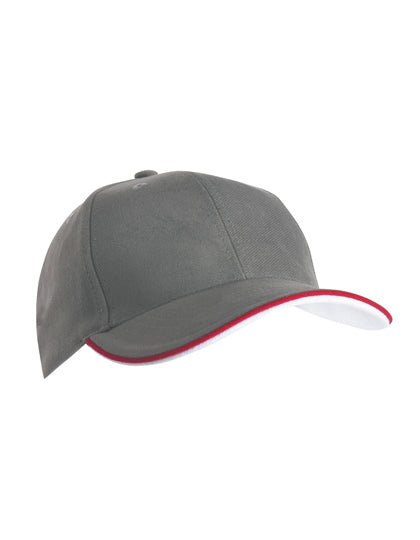 6 Panel Double Sandwich Cap L-Shop