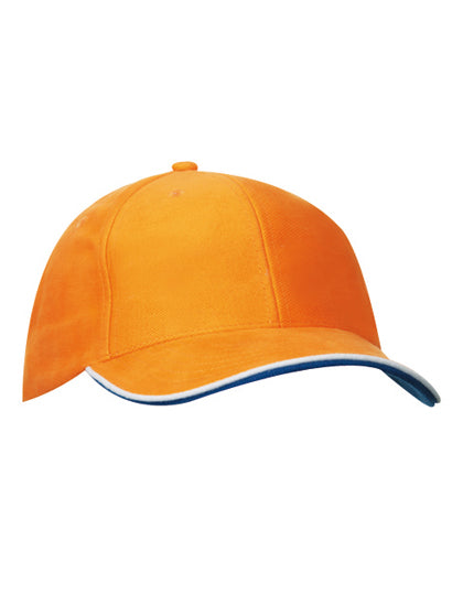 6 Panel Double Sandwich Cap L-Shop