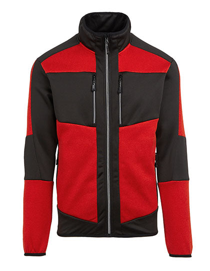 E-volve Unisex Knit Effect Stretch Midlayer Jacket