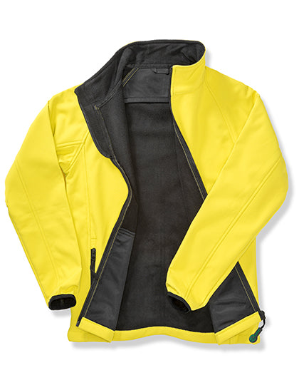Men's Printable Softshell Jacket with Recycled Fleece Inner