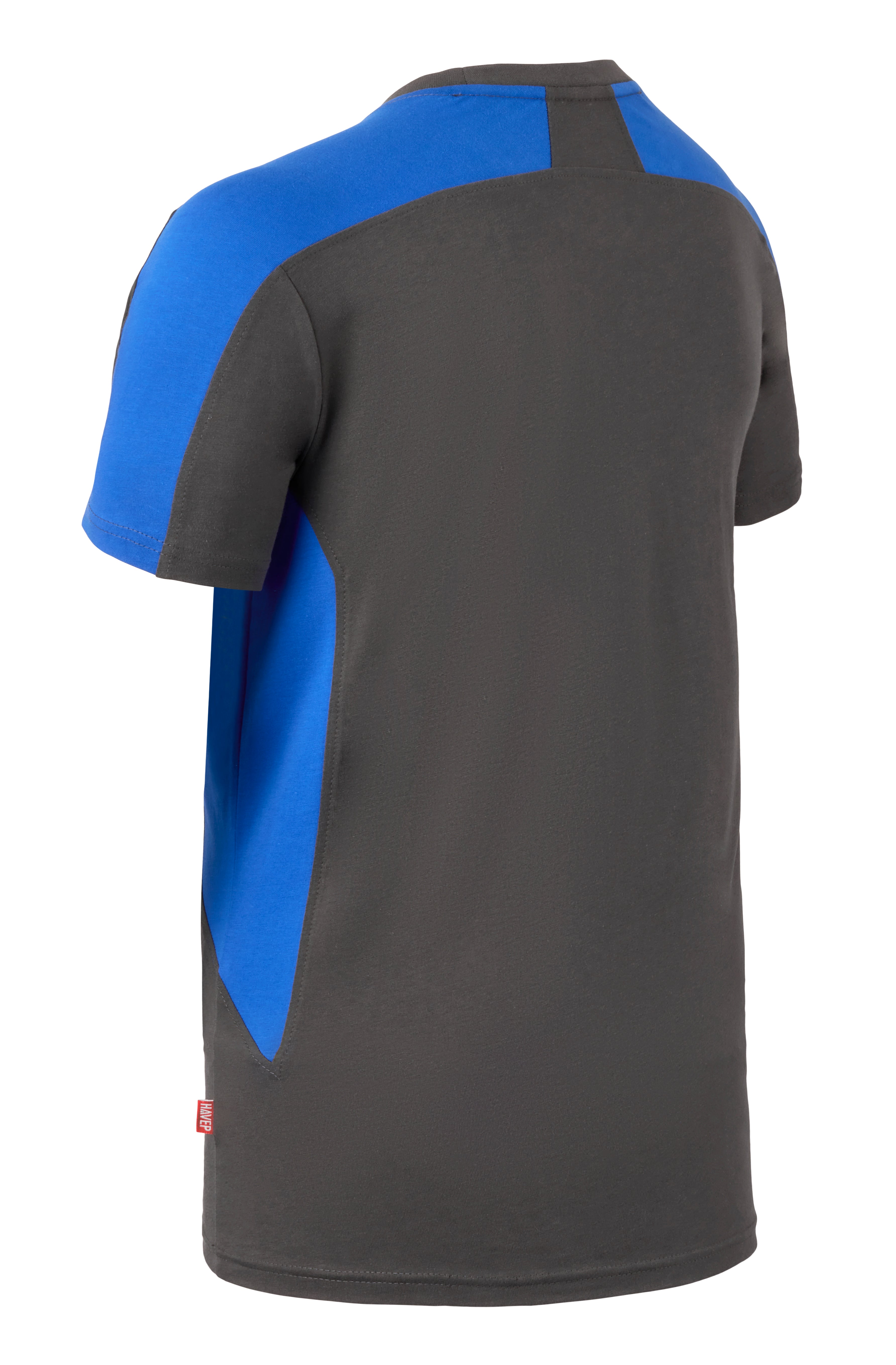 T-Shirt HAVEP® Bicolor - charcoal/cornblue