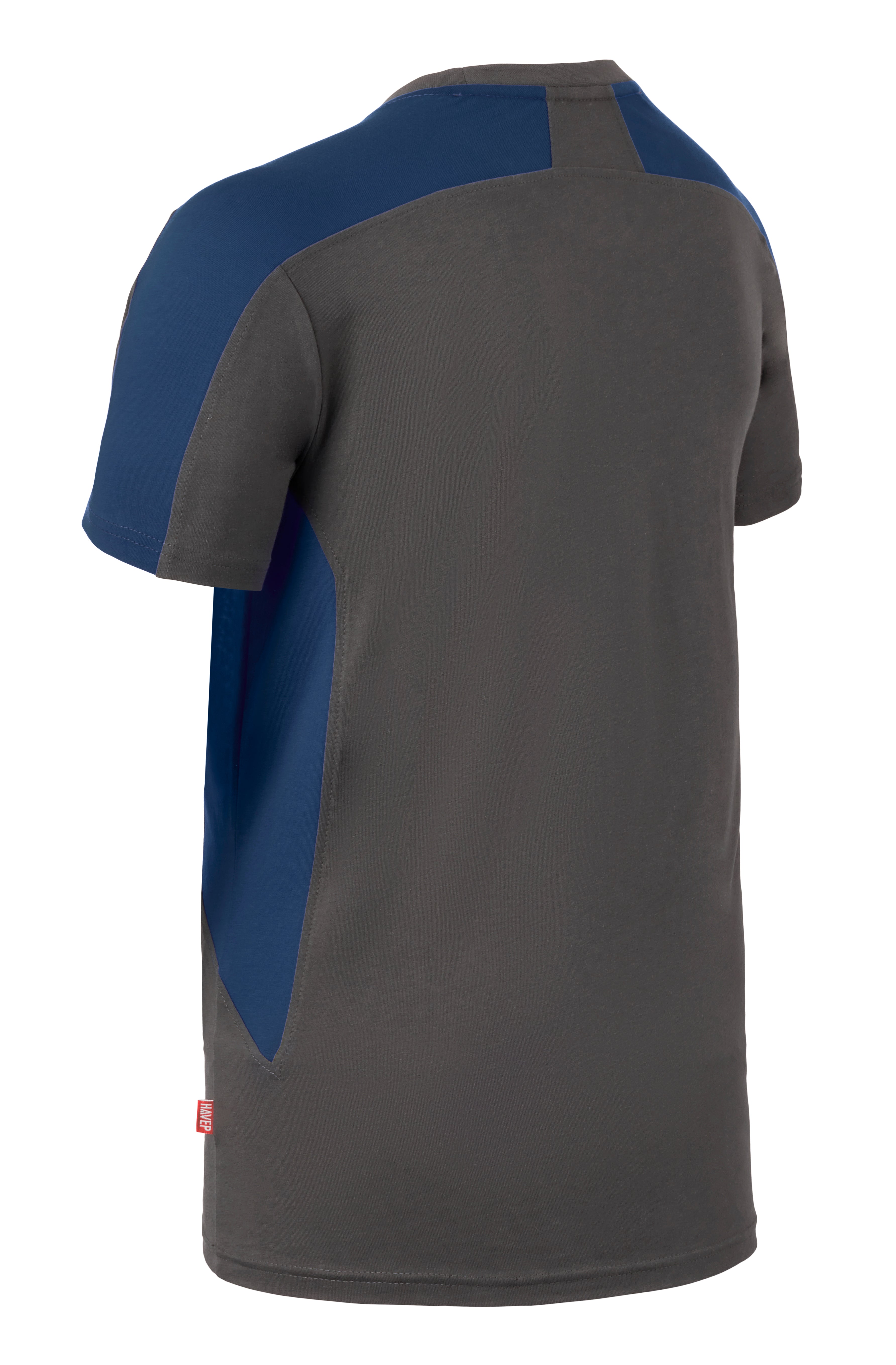 T-Shirt HAVEP® Bicolor - charcoal/indigo blue
