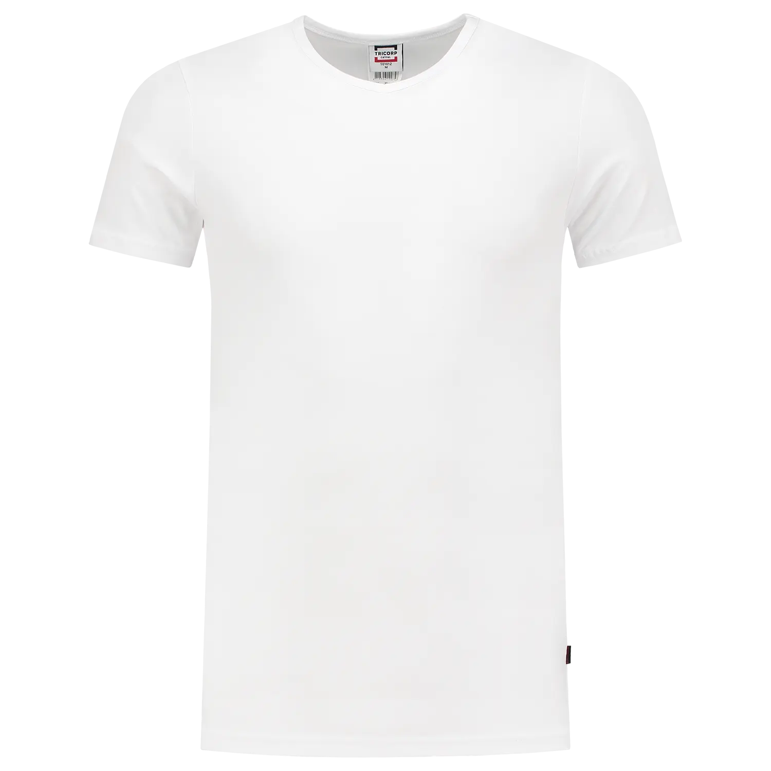 T-shirt Elastane Fitted V Neck Tricorp