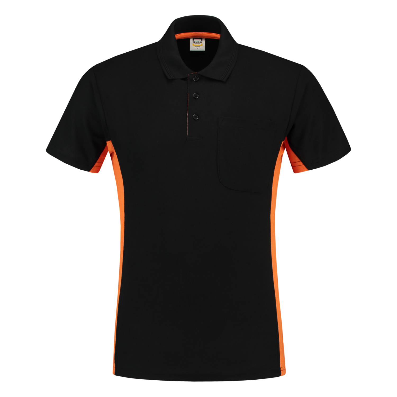 Polo Shirt Bicolor Chest Pocket