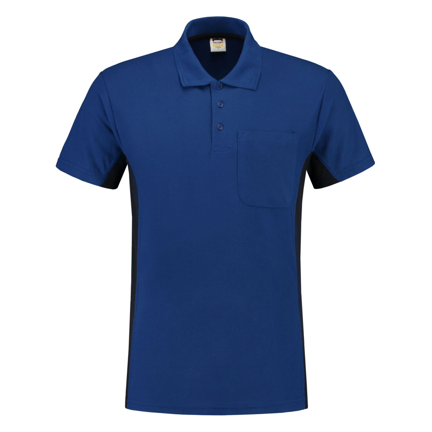 Polo Shirt Bicolor Chest Pocket