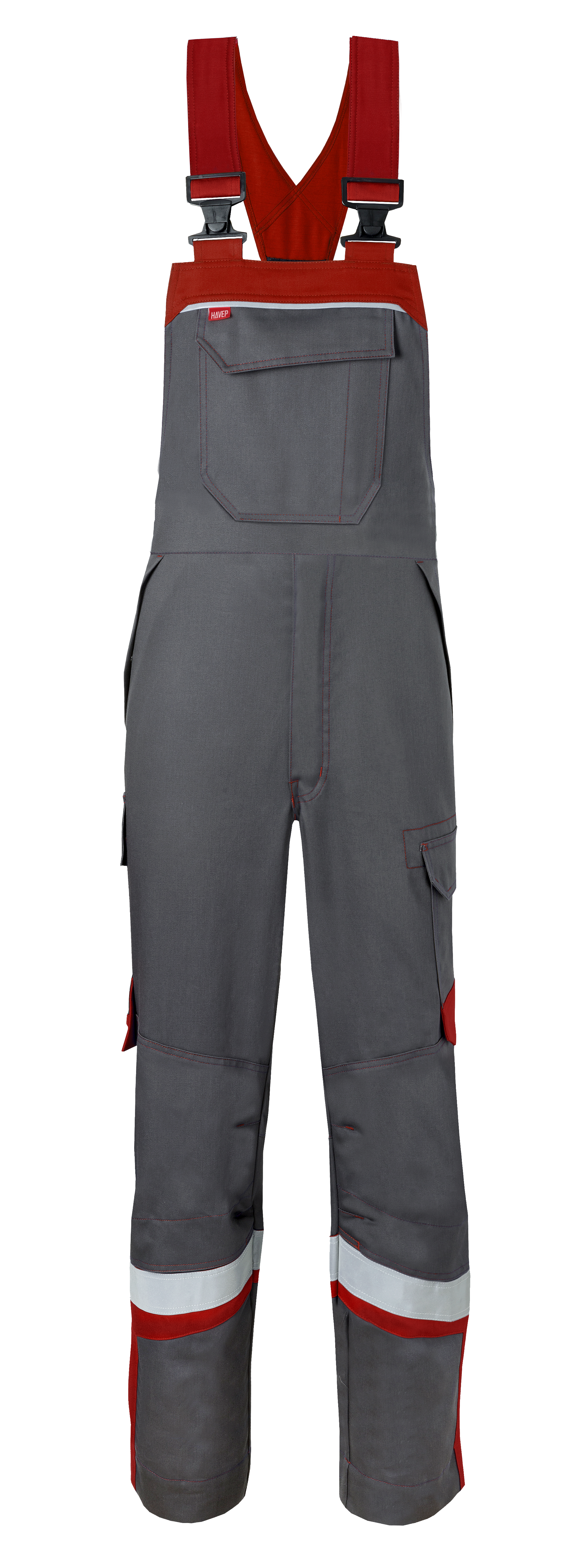 Bib & Brace HAVEP® 5-Safety Image+ - charcoal/red