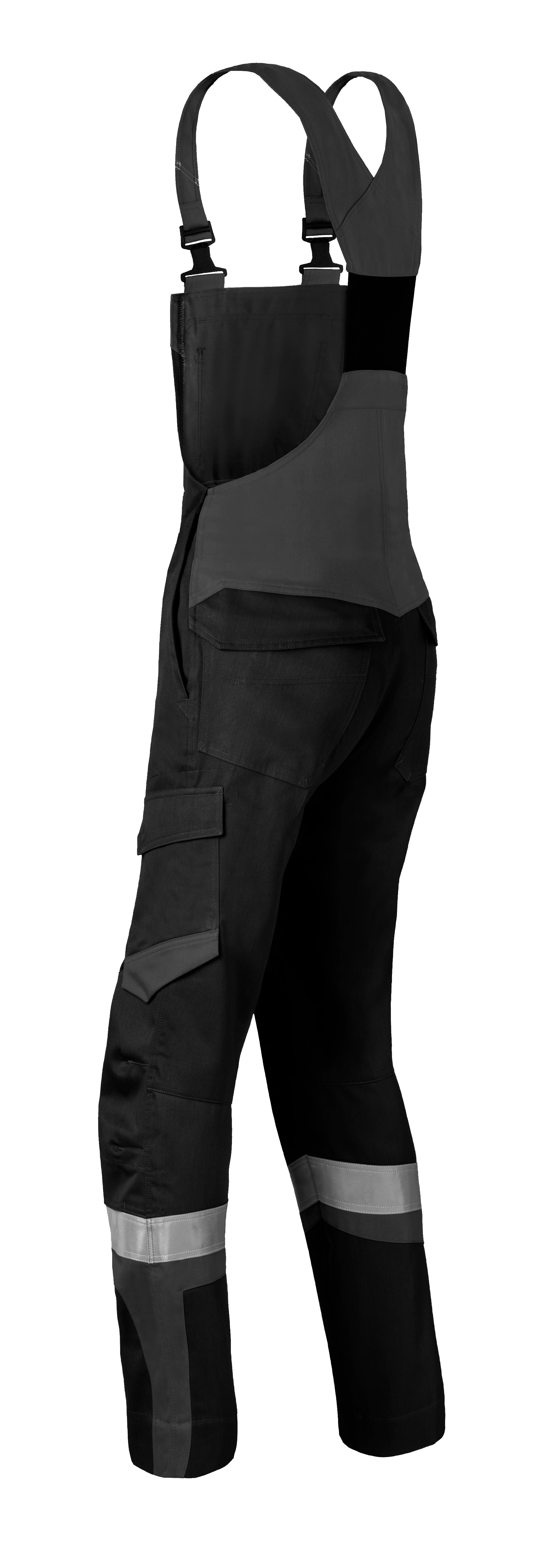 Bib & Brace HAVEP® 5-Safety Image+ - black/charcoal