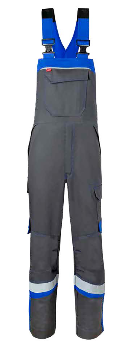 Bib & Brace HAVEP® 5-Safety Image+ - charcoal/cornblue