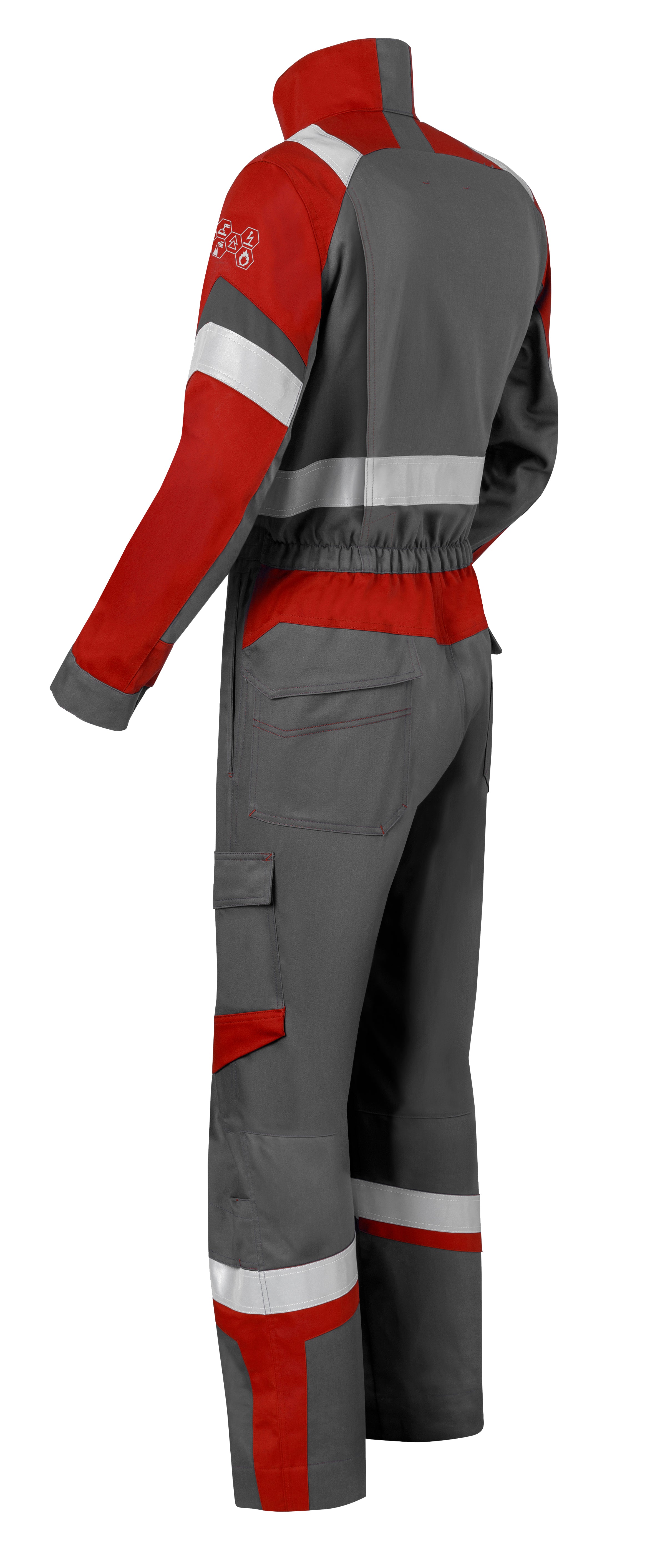 Coverall HAVEP® 5-Safety Image+ - charcoal/red