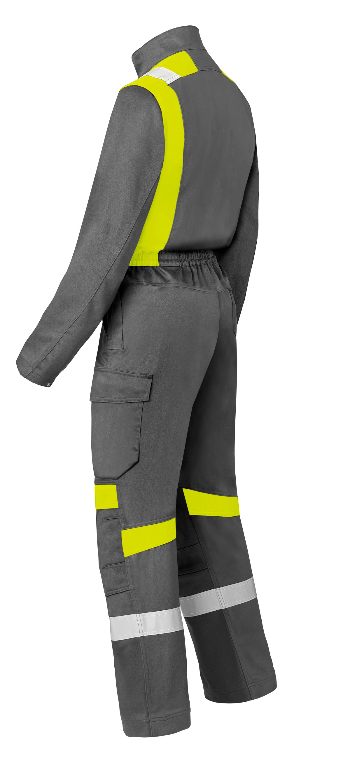 Coverall HAVEP® Force+ - charcoal/high vis yellow