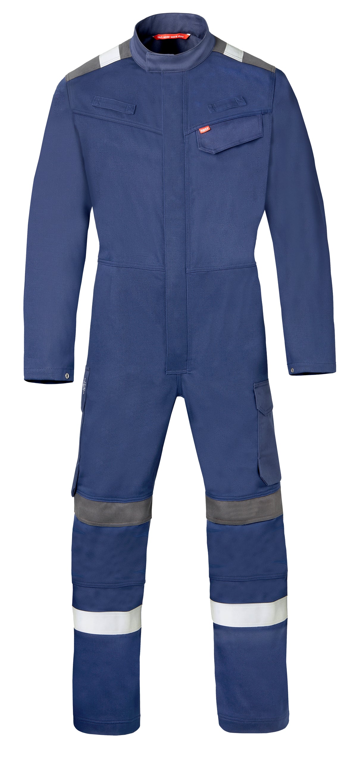 Coverall HAVEP® Force+ - indigo blue/charcoal
