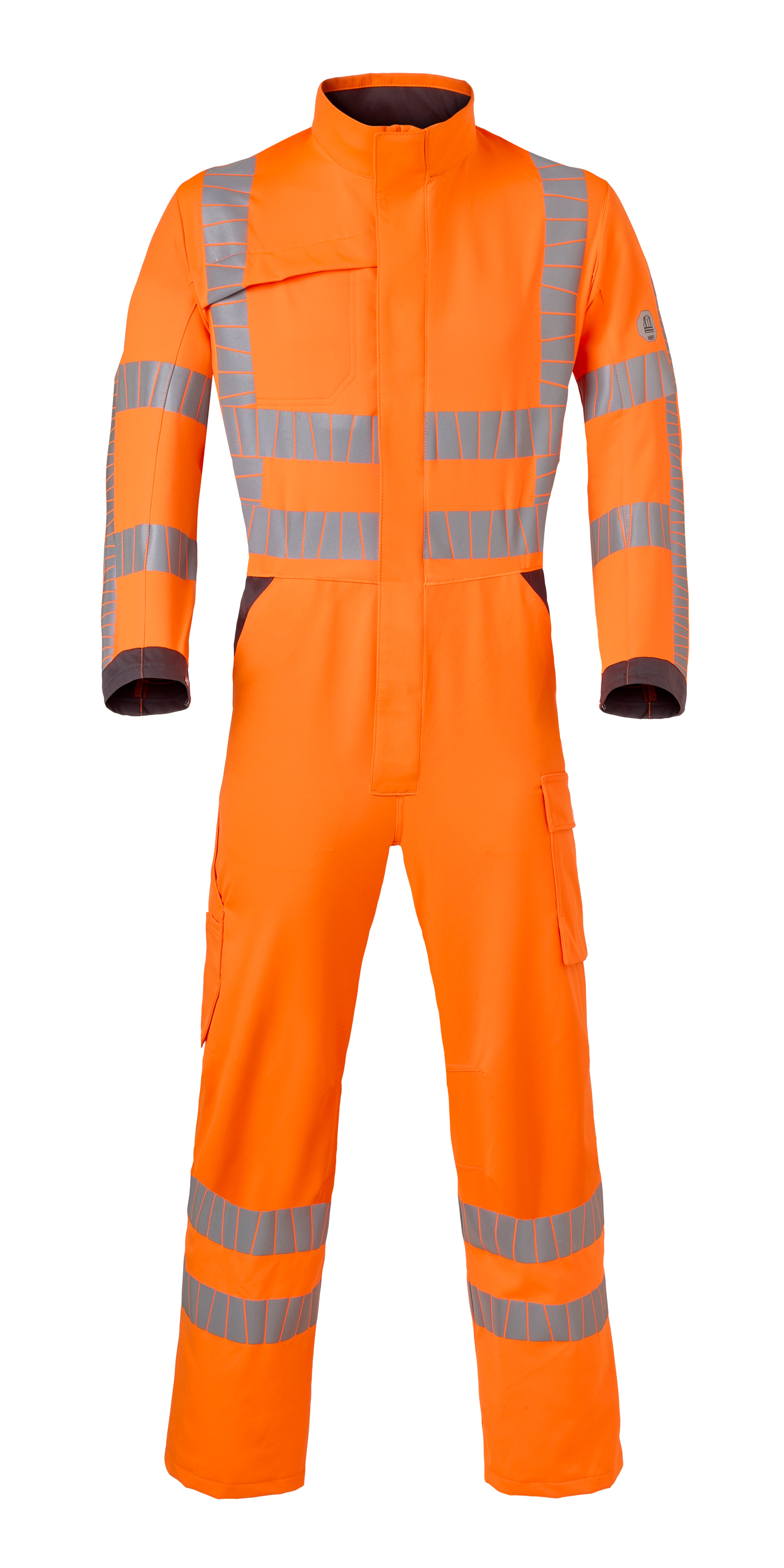 Coverall Stretch HAVEP® RWS+ - high vis orange/charcoal