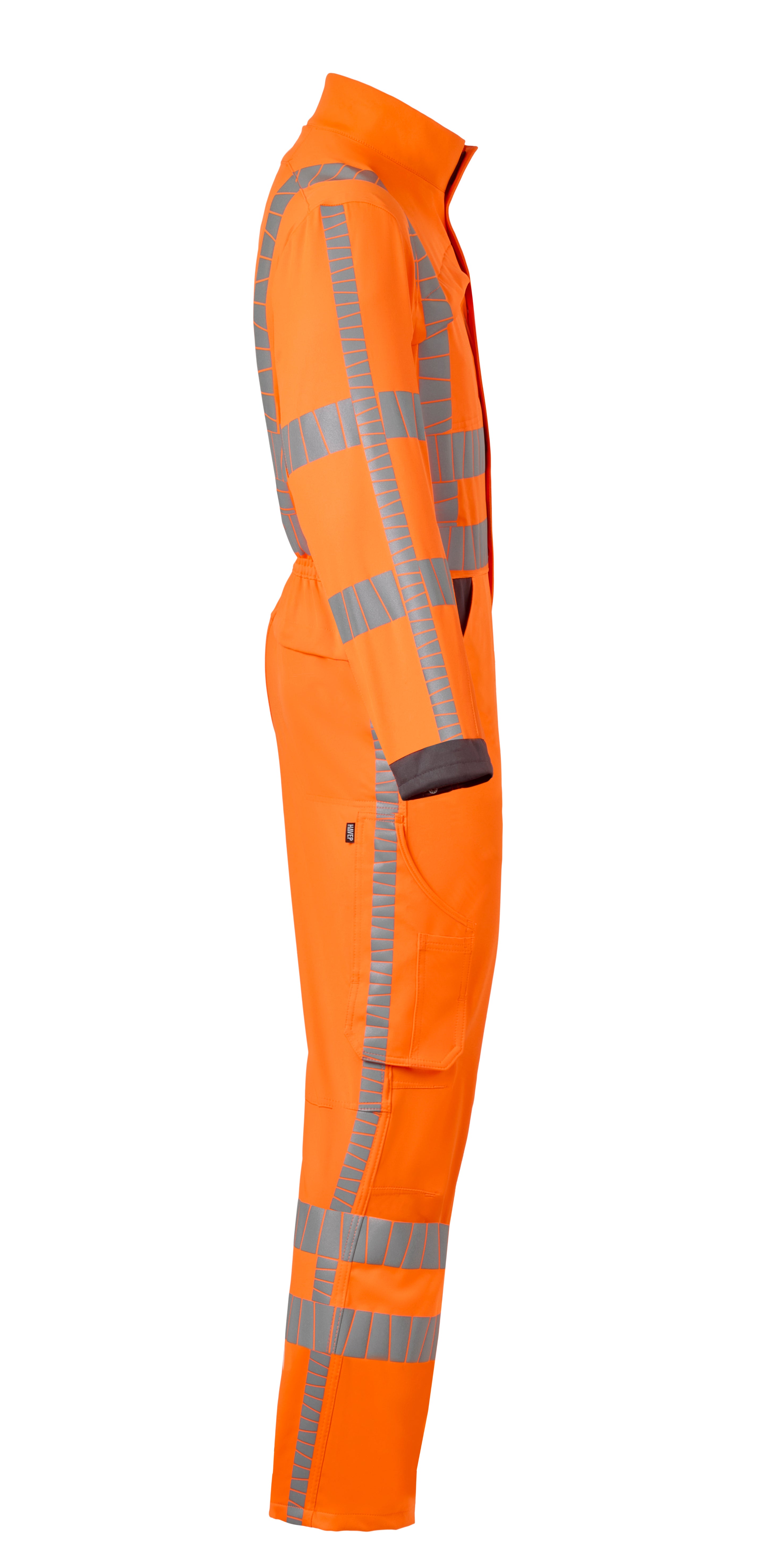 Coverall Stretch HAVEP® RWS+ - high vis orange/charcoal