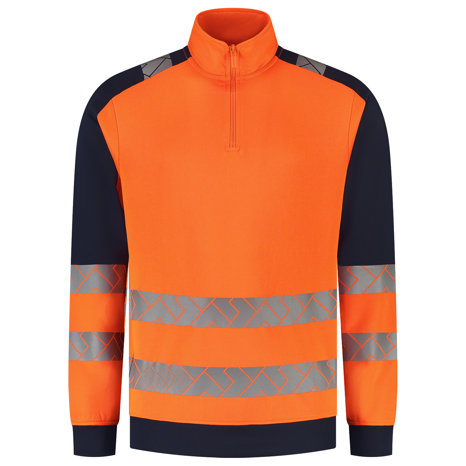 Zip Sweater High Vis Redefined Industrial Washable