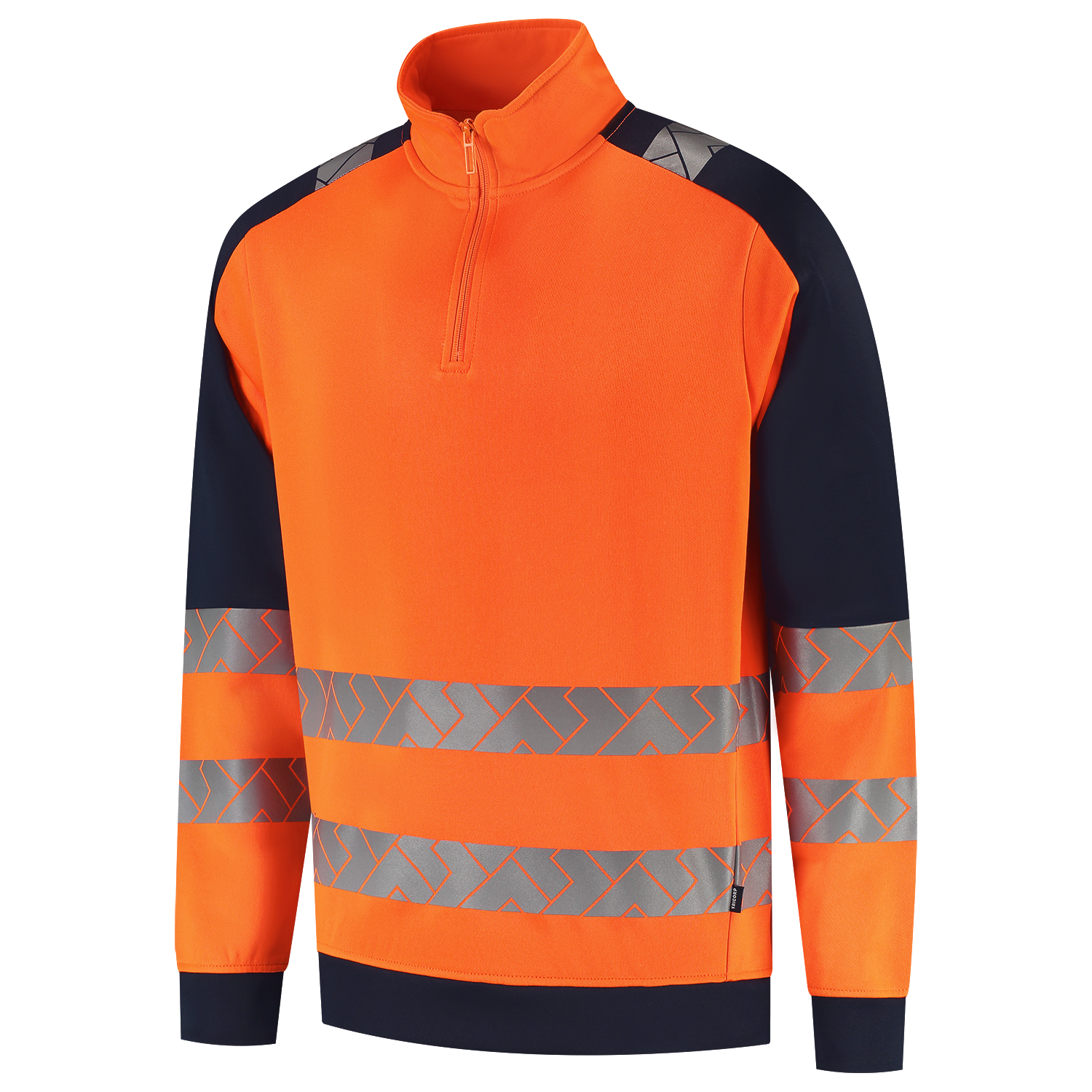 Zip Sweater High Vis Redefined Industrial Washable