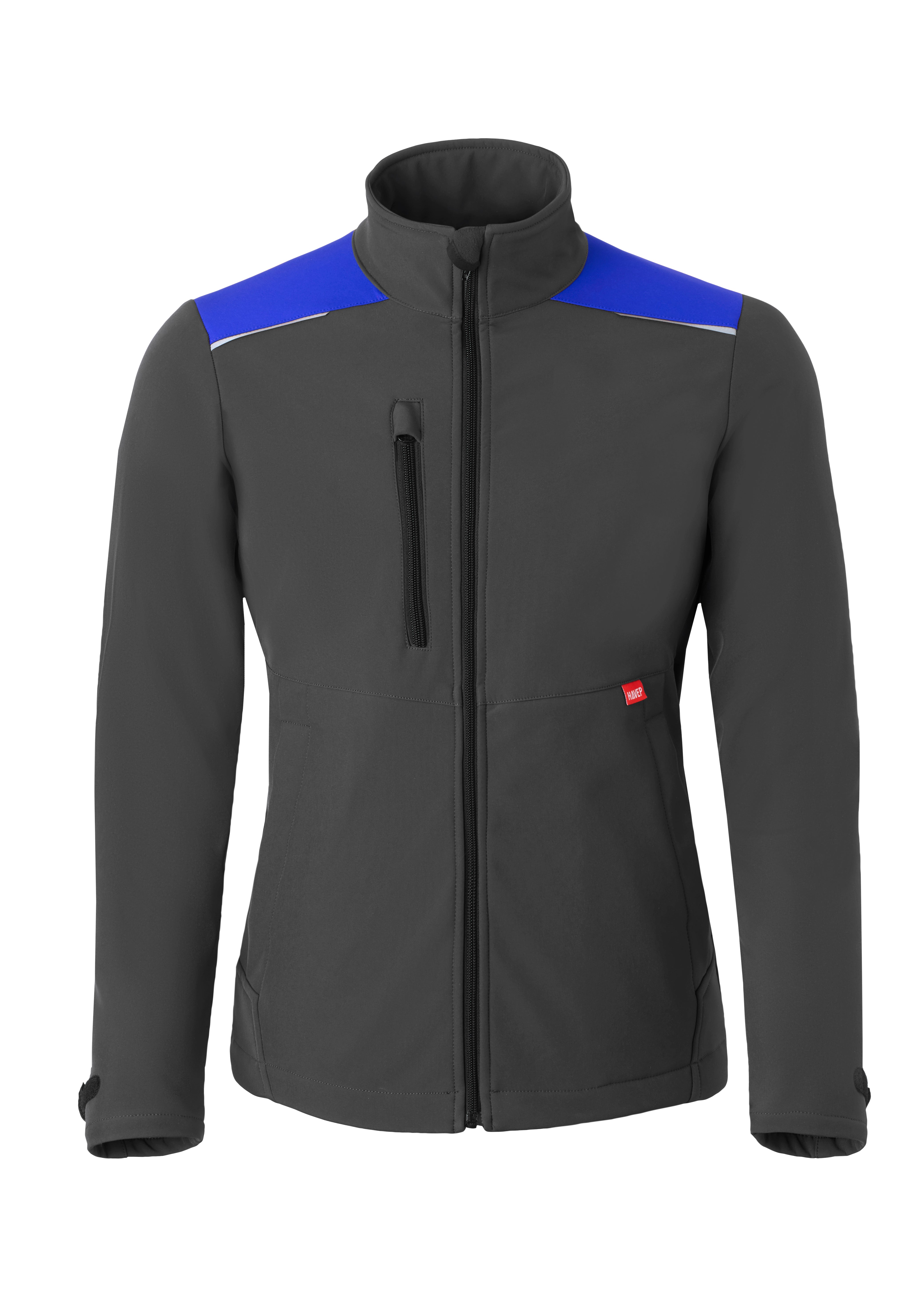 Softshell Jacket HAVEP® Shift - charcoal/cornblue
