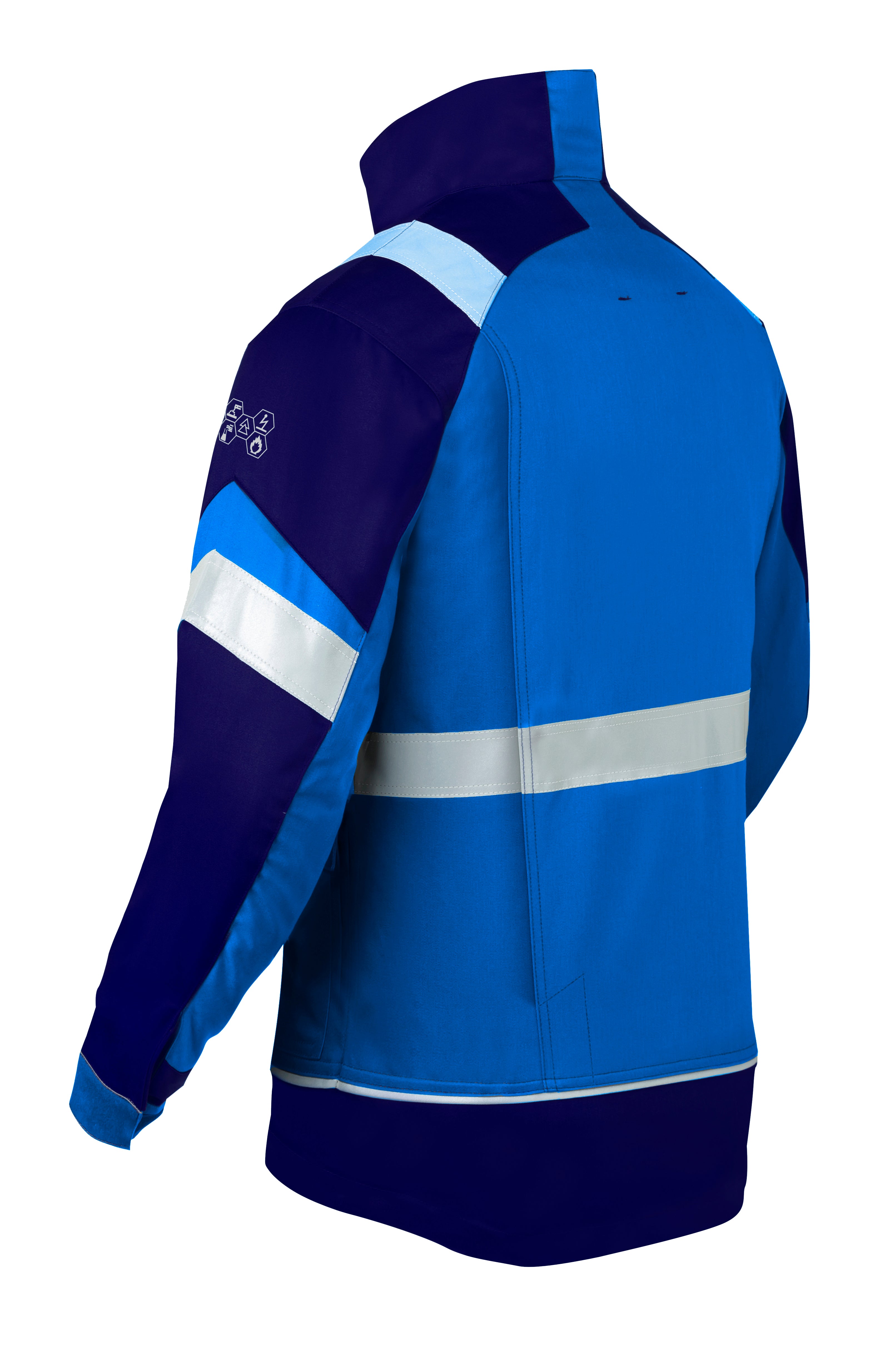 Work Jacket HAVEP® 5-Safety Image+ - cornblue/navy