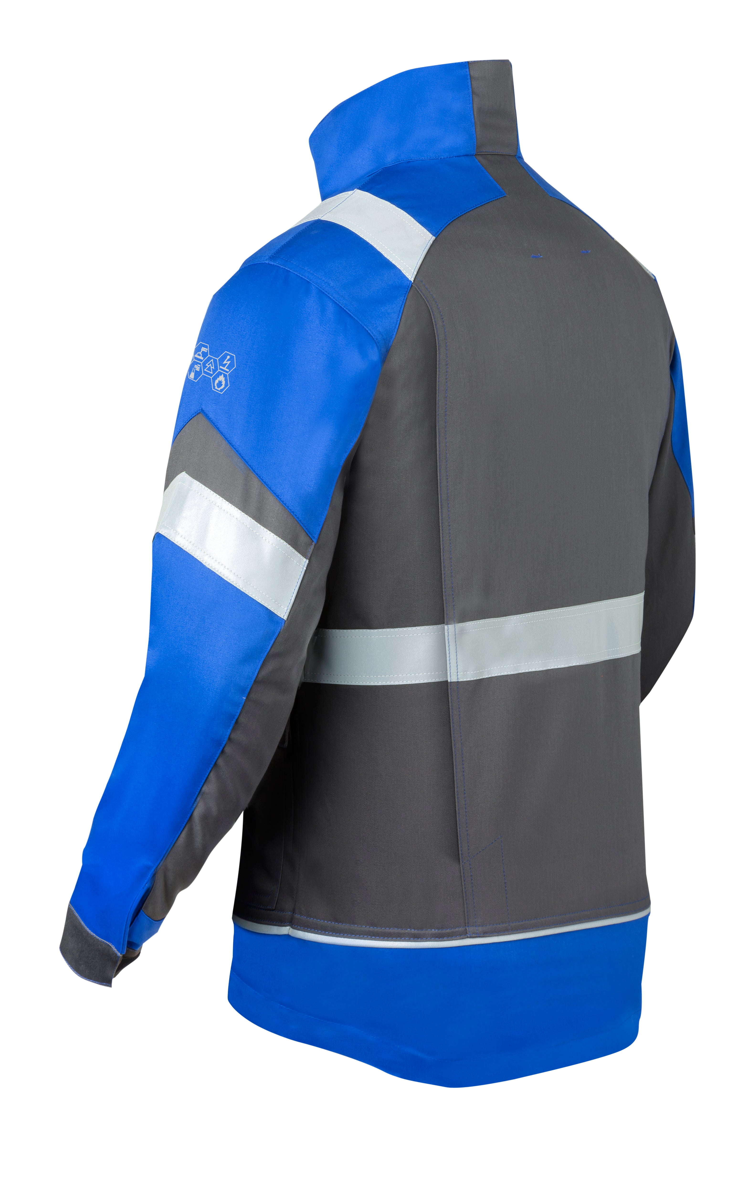 Work Jacket HAVEP® 5-Safety Image+ - charcoal/cornblue