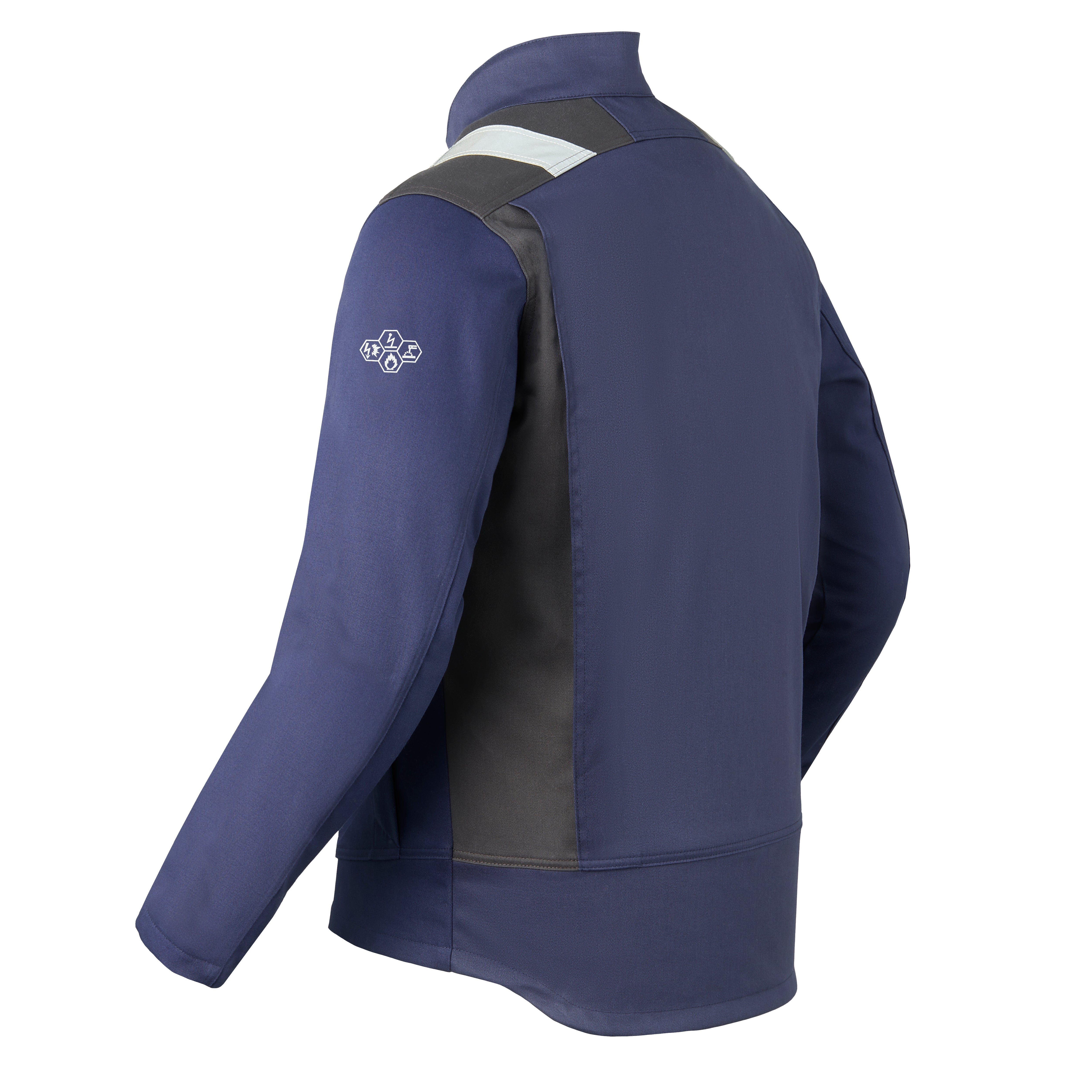 Work Jacket HAVEP® Force+ - indigo blue/charcoal