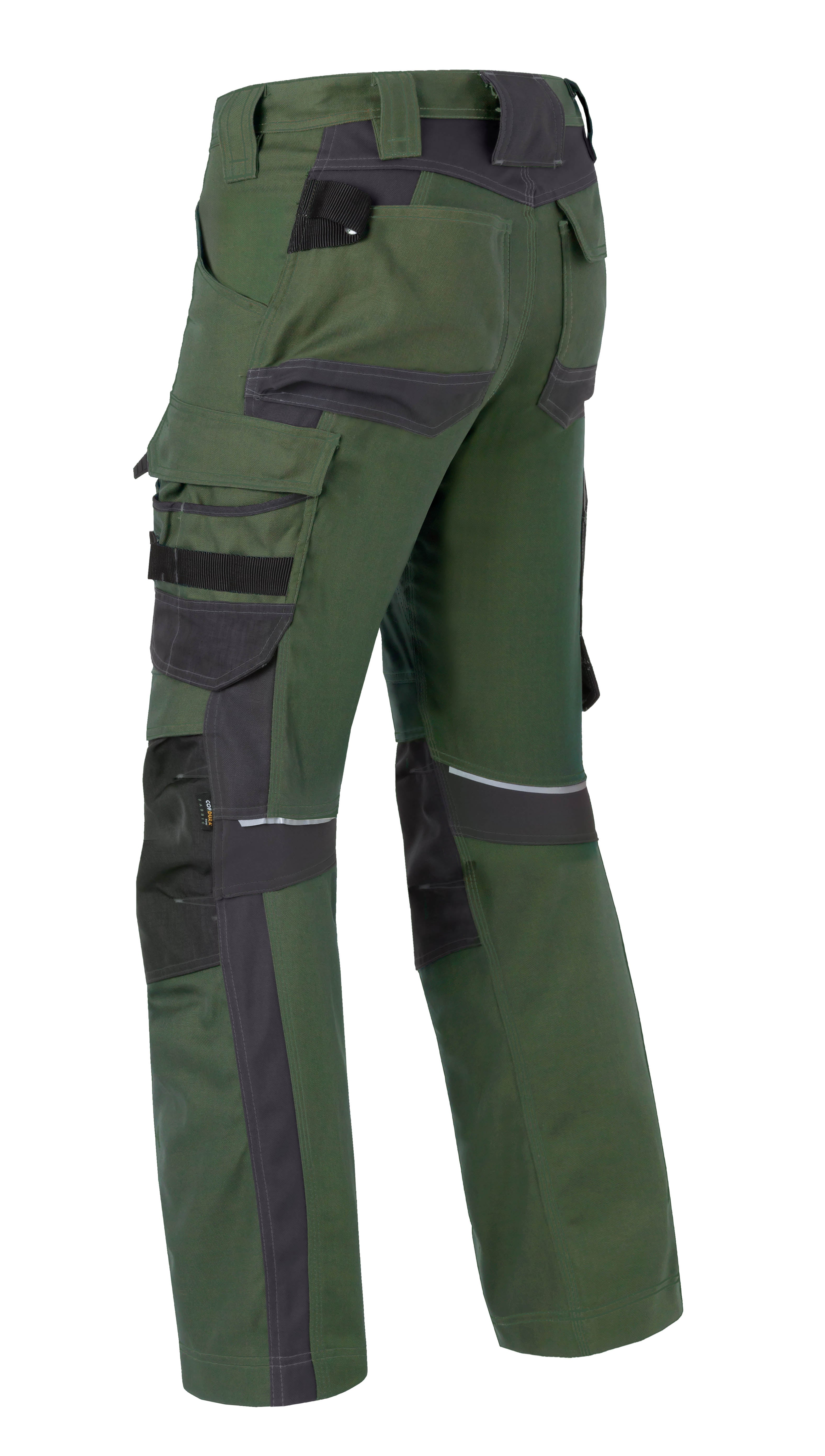 Work Trousers Kneepocket HAVEP® Attitude - forestry green/charcoal